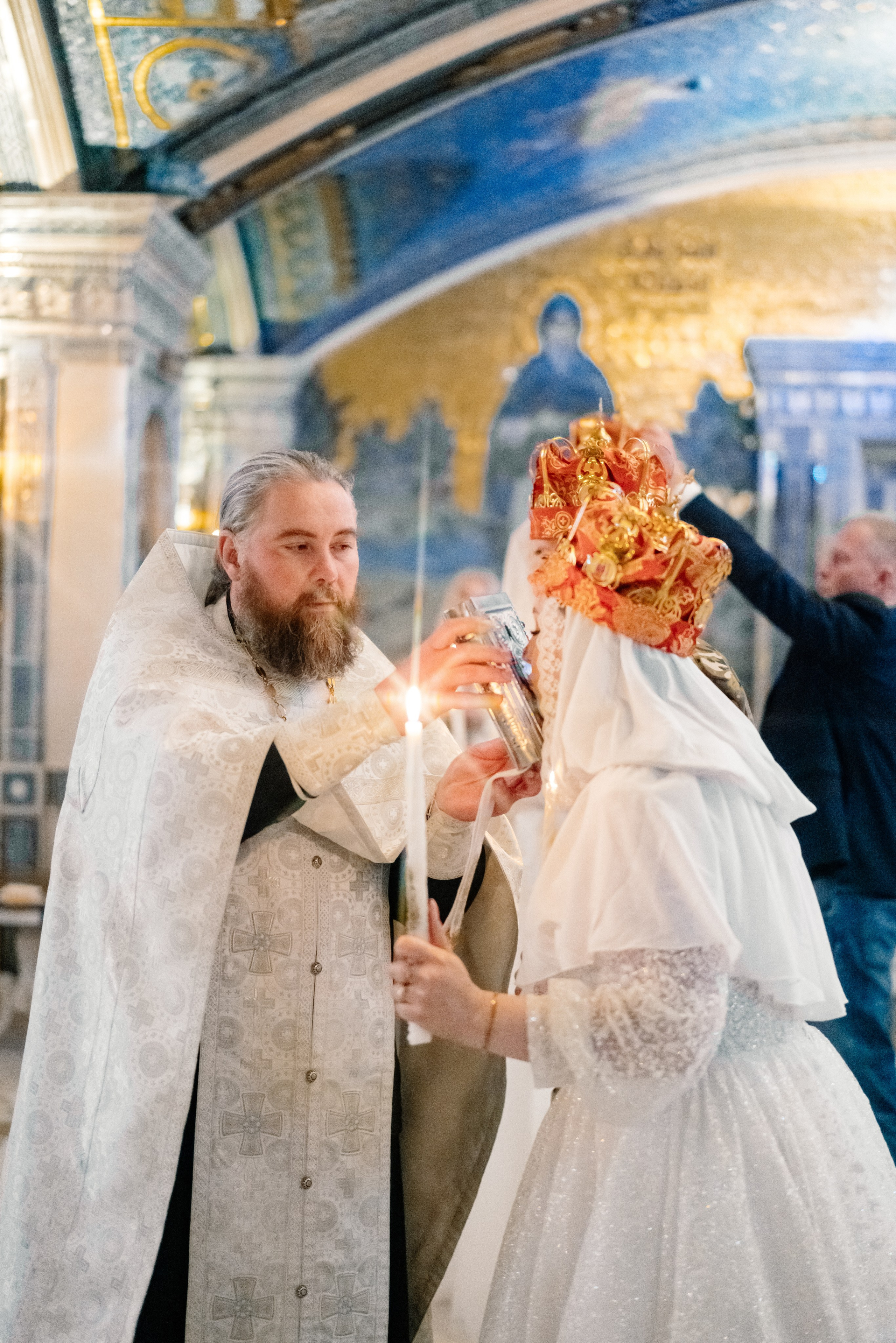 Венчание в Главном храме вооруженных сил (Патриот). Семейный фотограф Одинцово Москва Наталия Черенкова