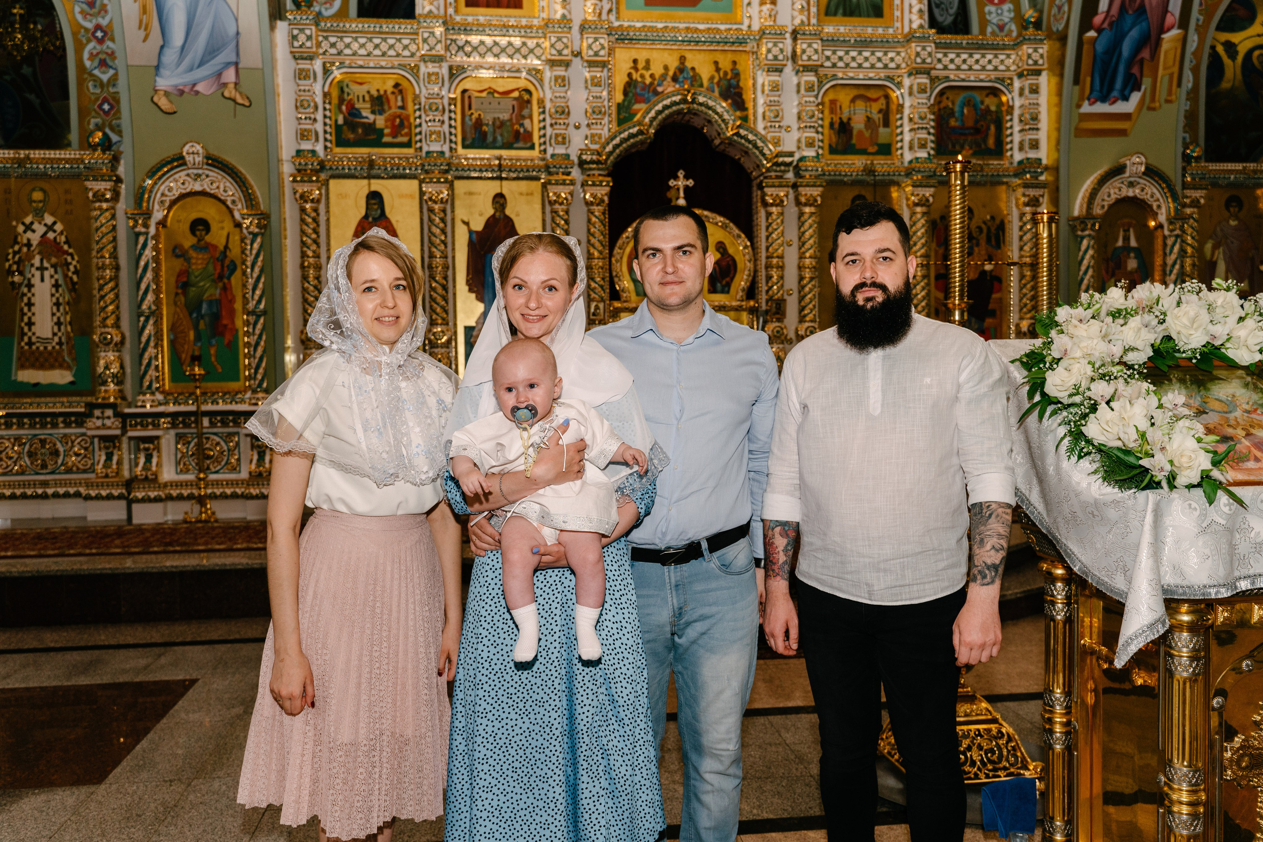 Крещение Федора. Свадебный фотограф Юлия Копылова