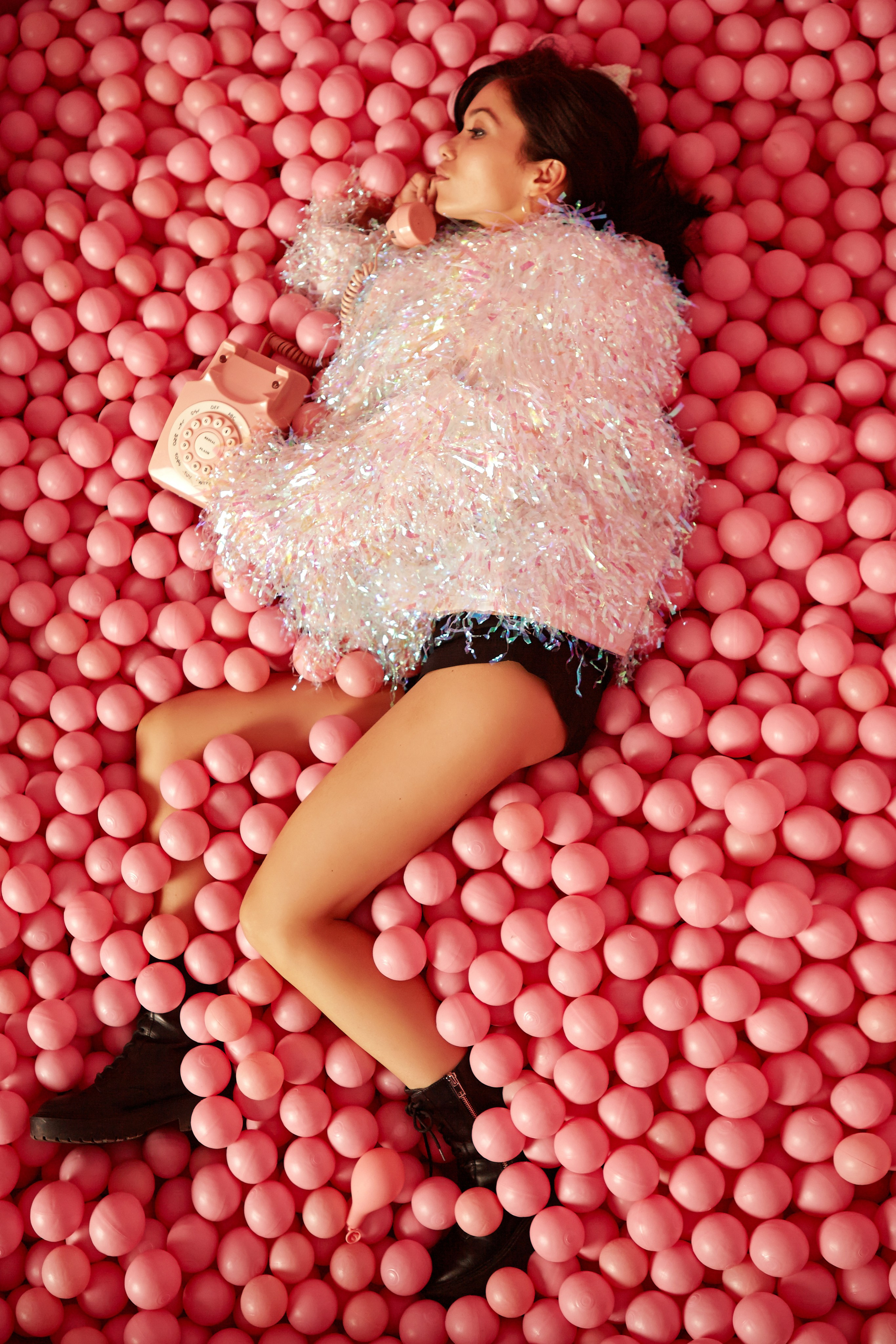 Фотосессия в розовой студии. Фотограф Ольга Ефремова