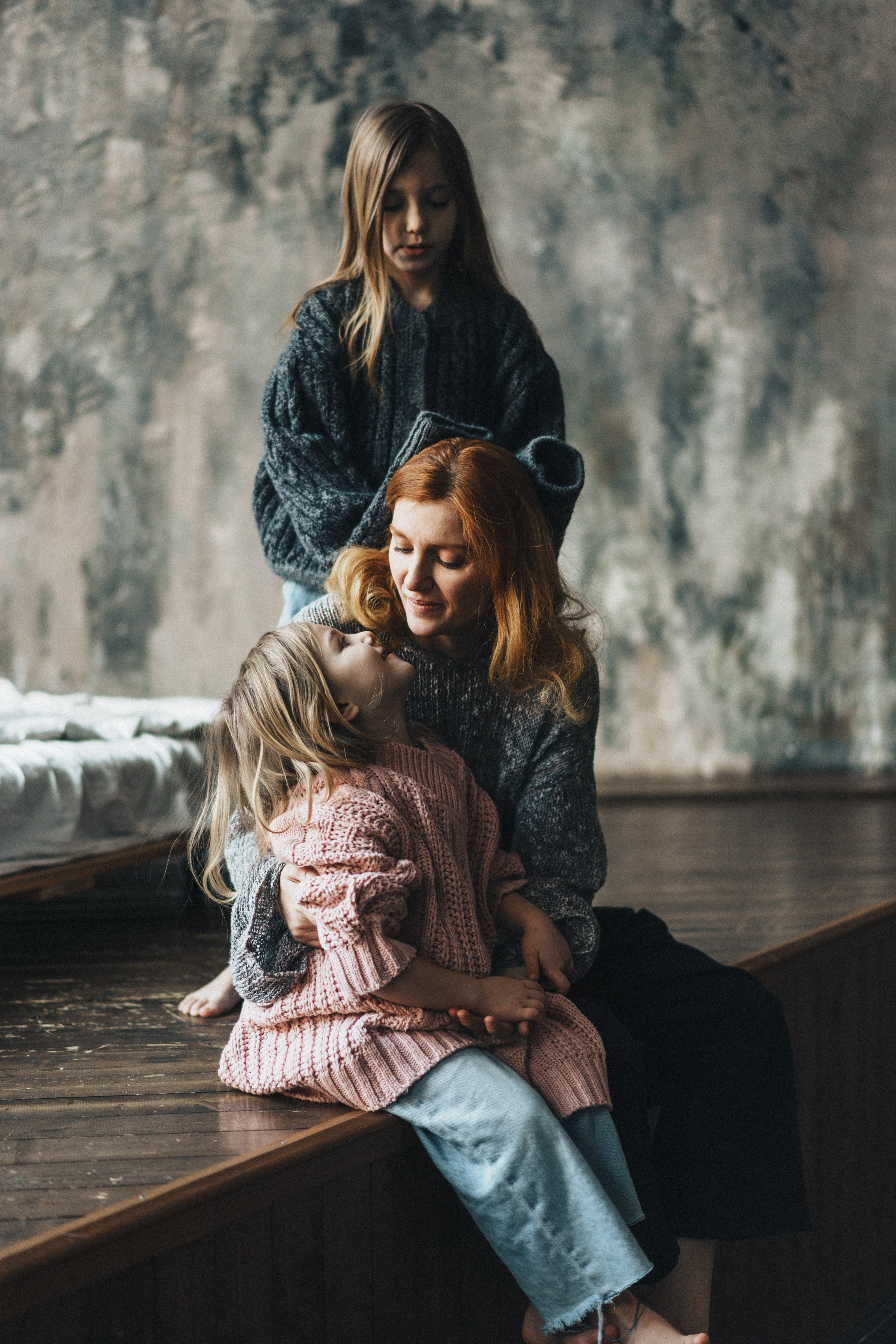 Наташа и девочки в проекте «Хочу как мама». Семейный и детский фотограф и видеограф в Москве, Серпухове и Тарусе Валерия Сорокина