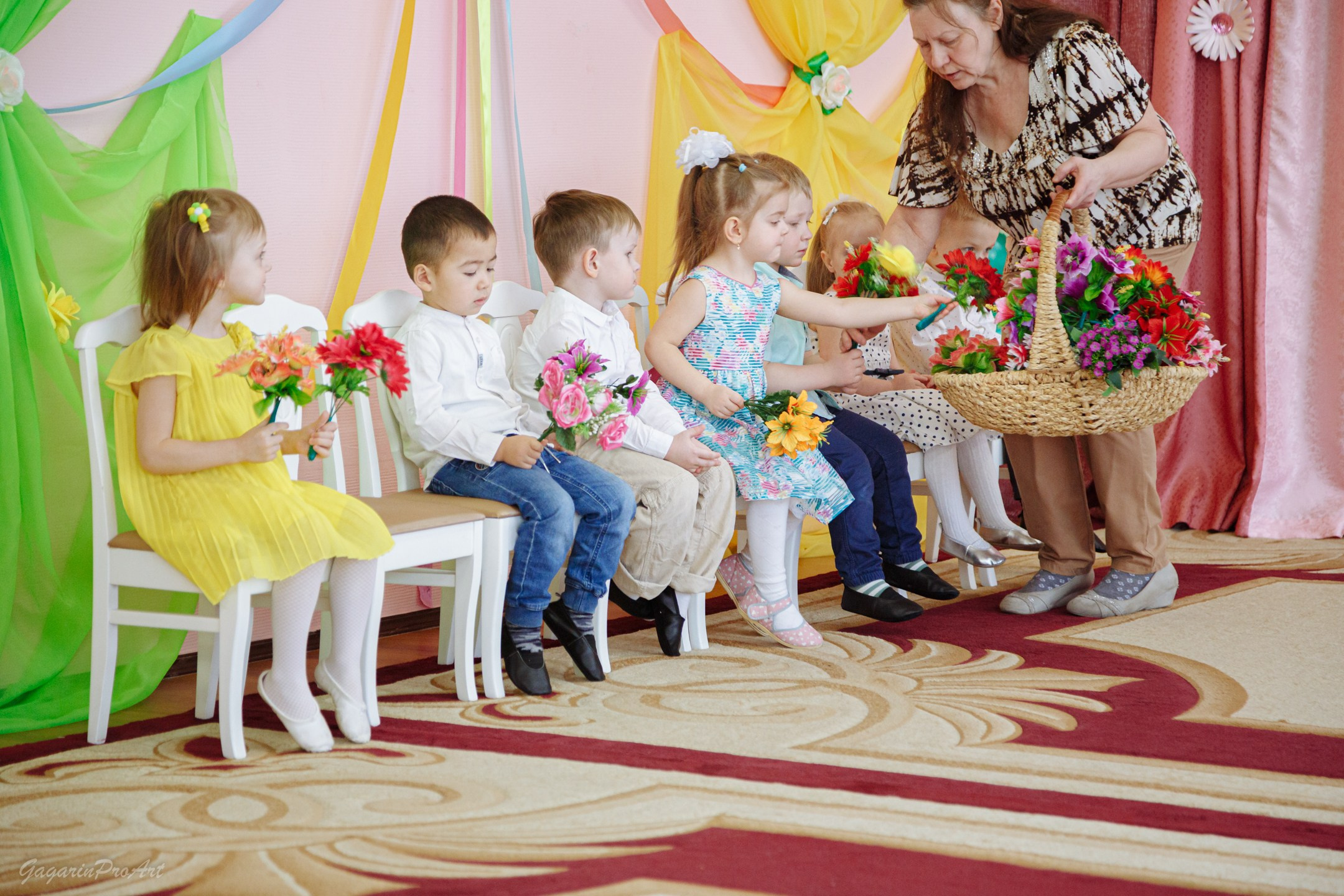 Репортаж в саду на утренник. GagarinProArt