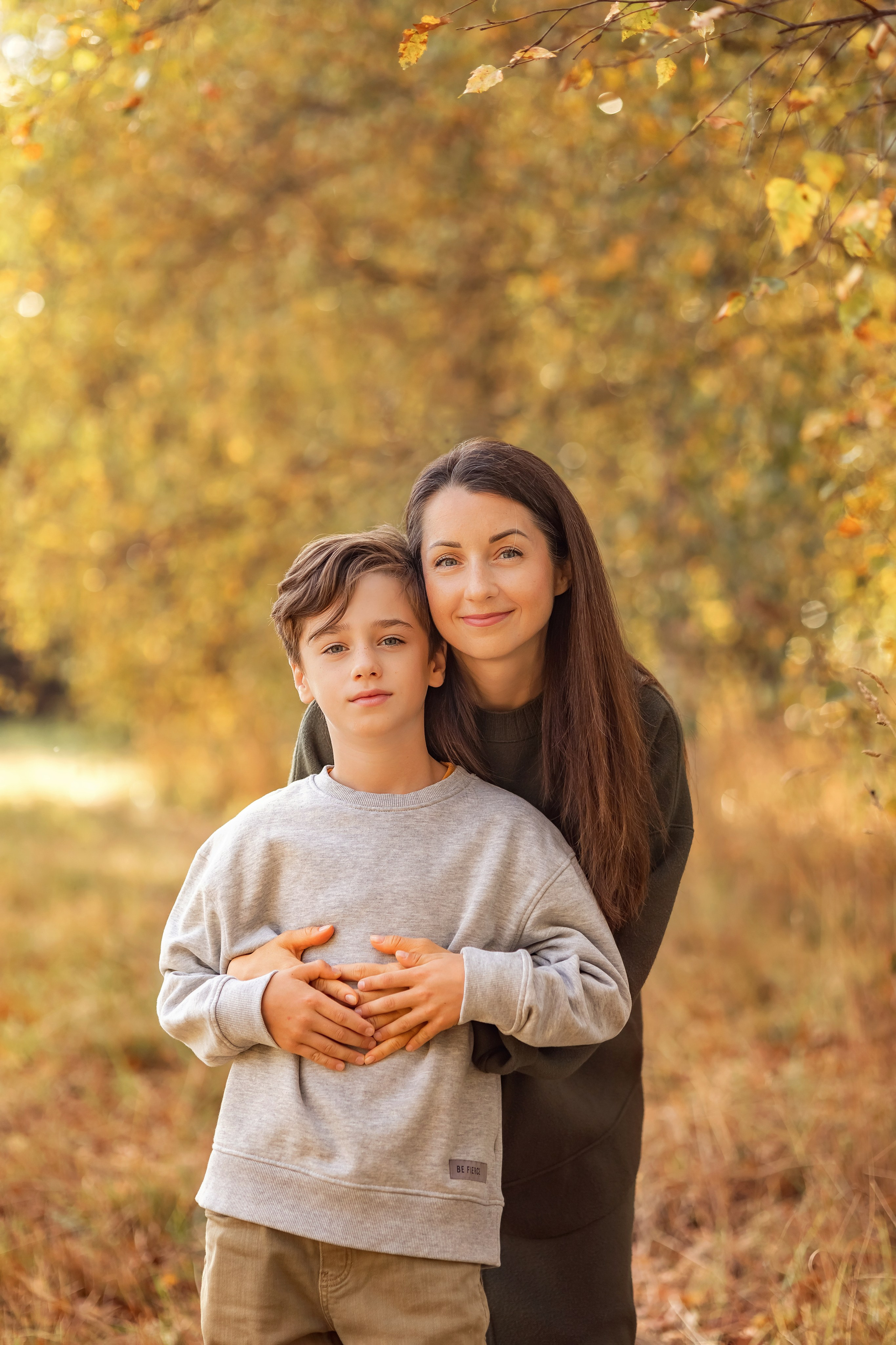 Семейная осенняя история. Семейный и детский фотограф в Москве Анна Чертополох