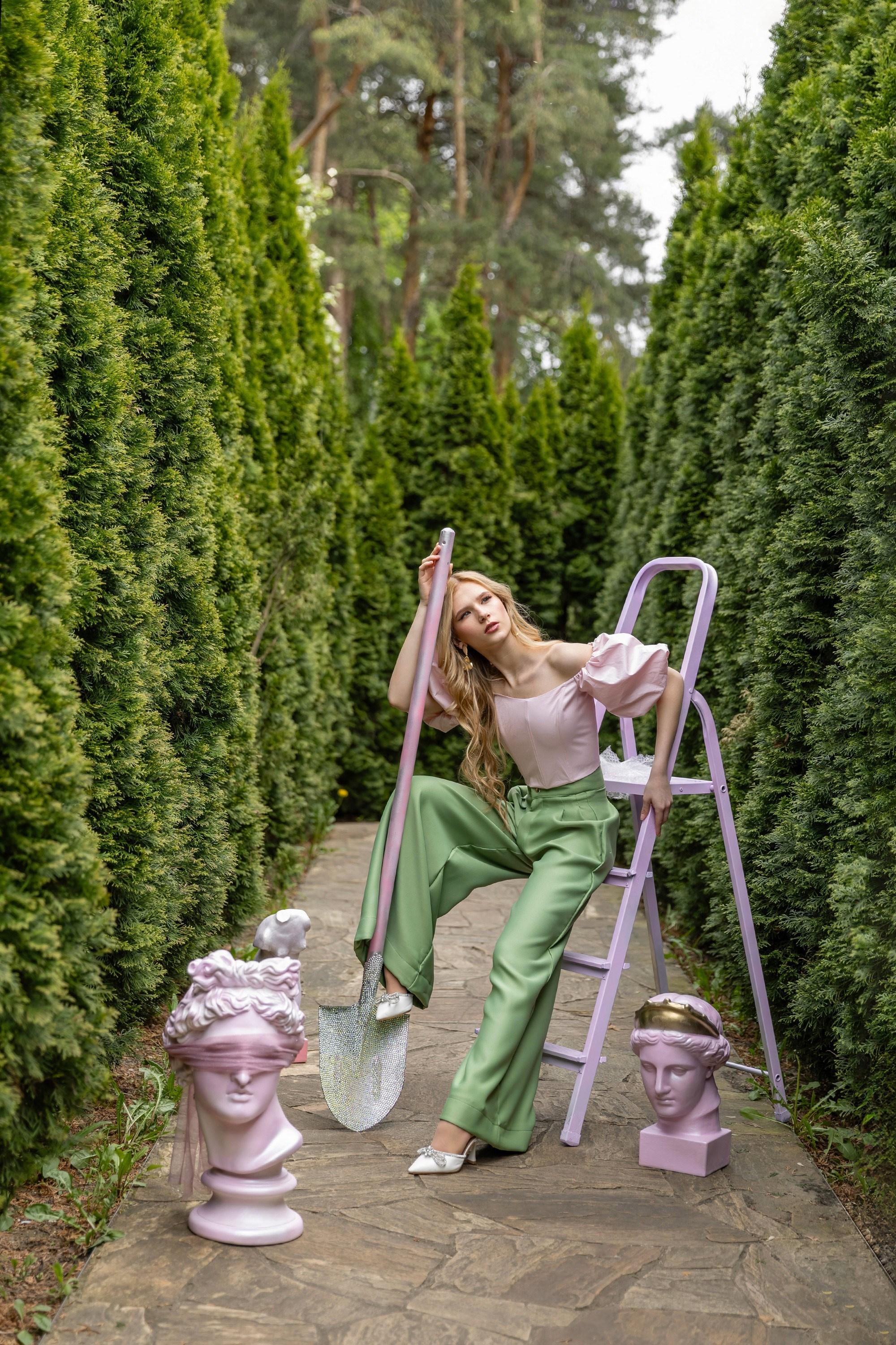 Съемка для баннера (Зеленый подиум). Татьяна Чернышова свадебный фотограф Москва