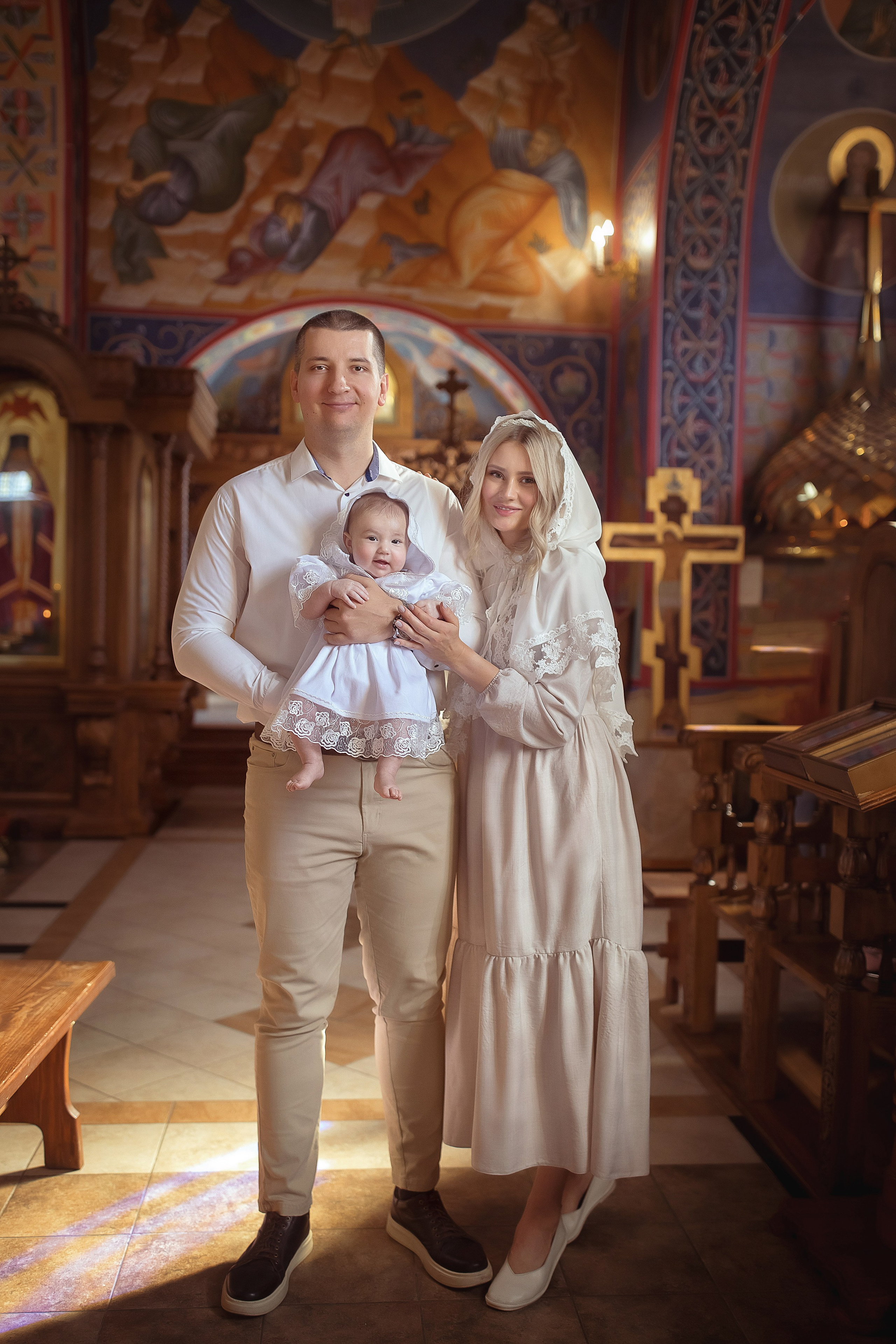 Крещение Вероники. Фотограф на крещение и венчание