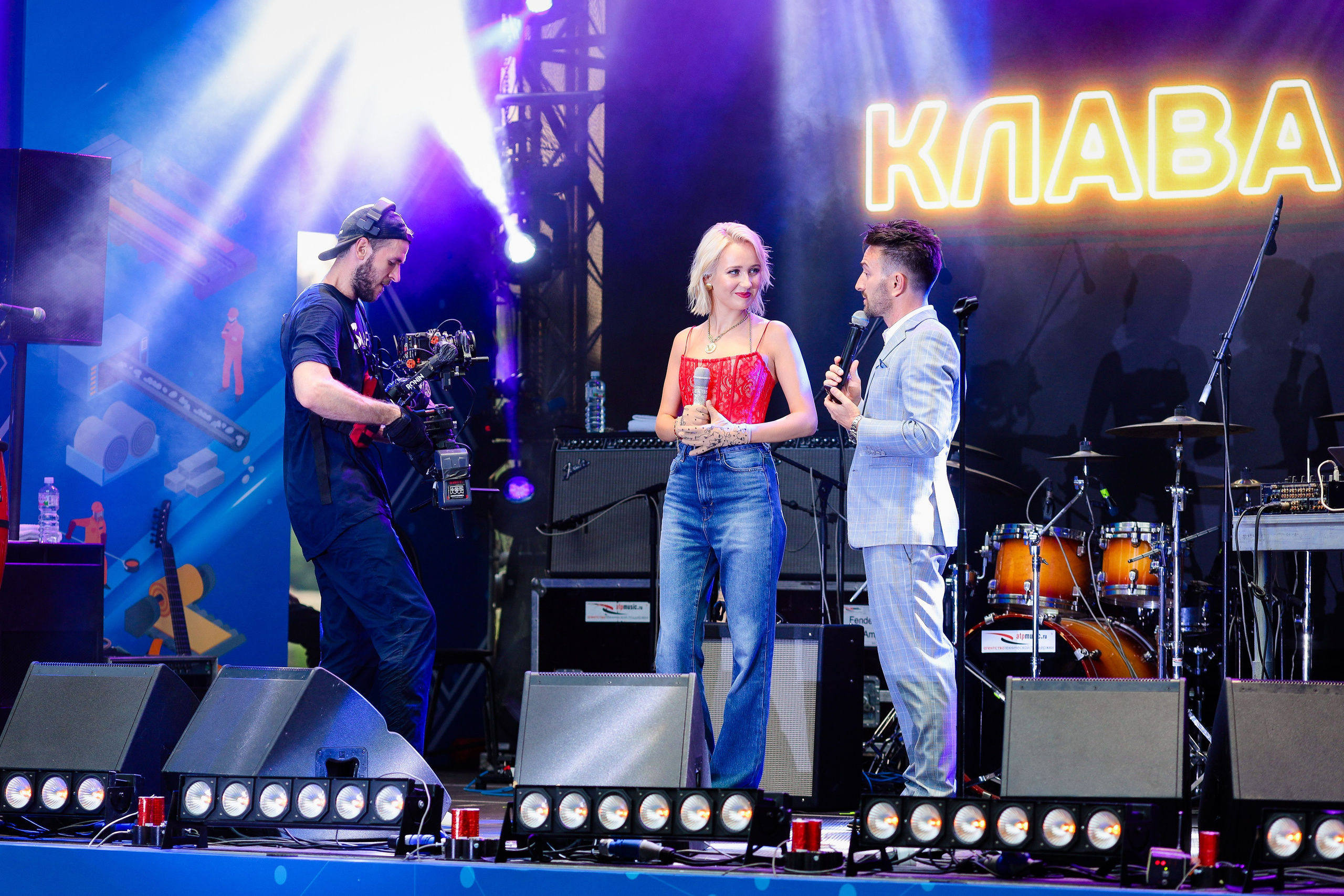 Backstage Чиж и Клава Кока. Фотограф Юрий Клим | Москва