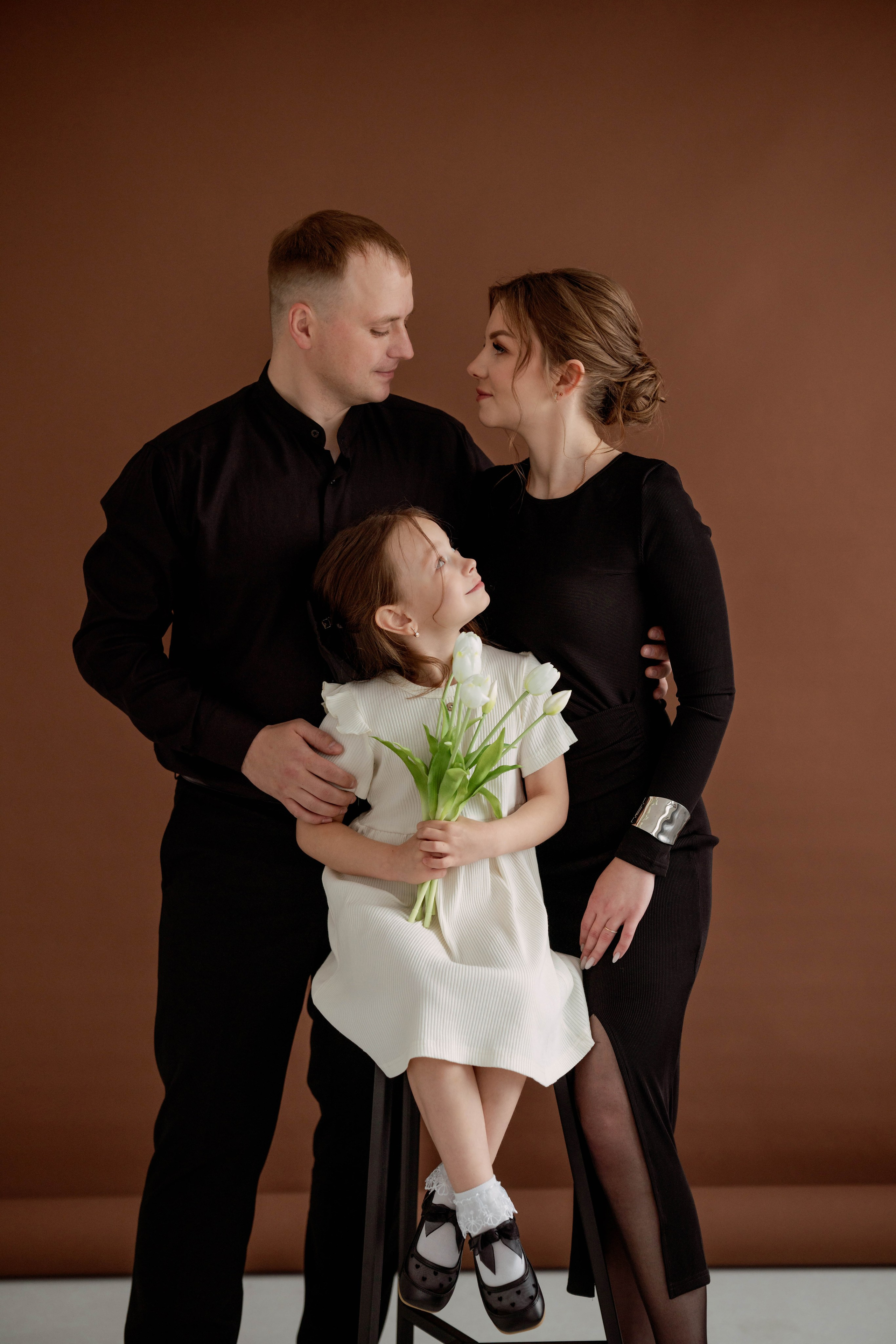 Семейные съёмки в студии. Свадебный и семейный фотограф в Тейково, Иваново Зацепина Анна