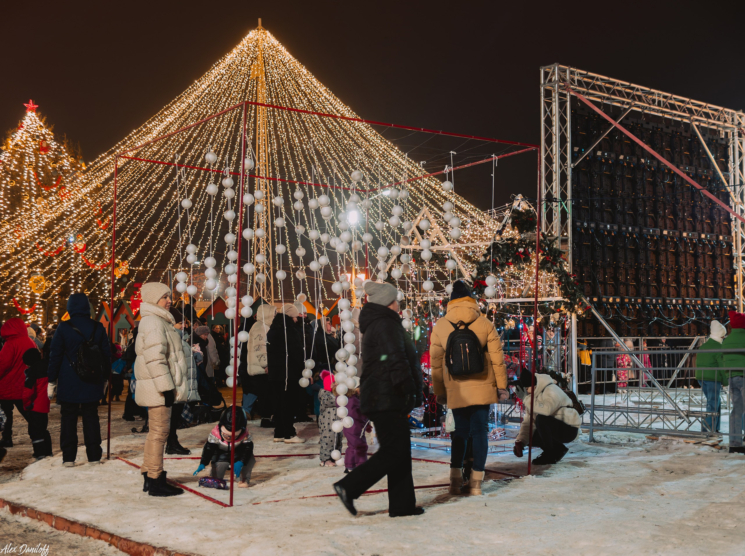Открытие новогоднего городка. Новости Мурома. Муром-Инфо