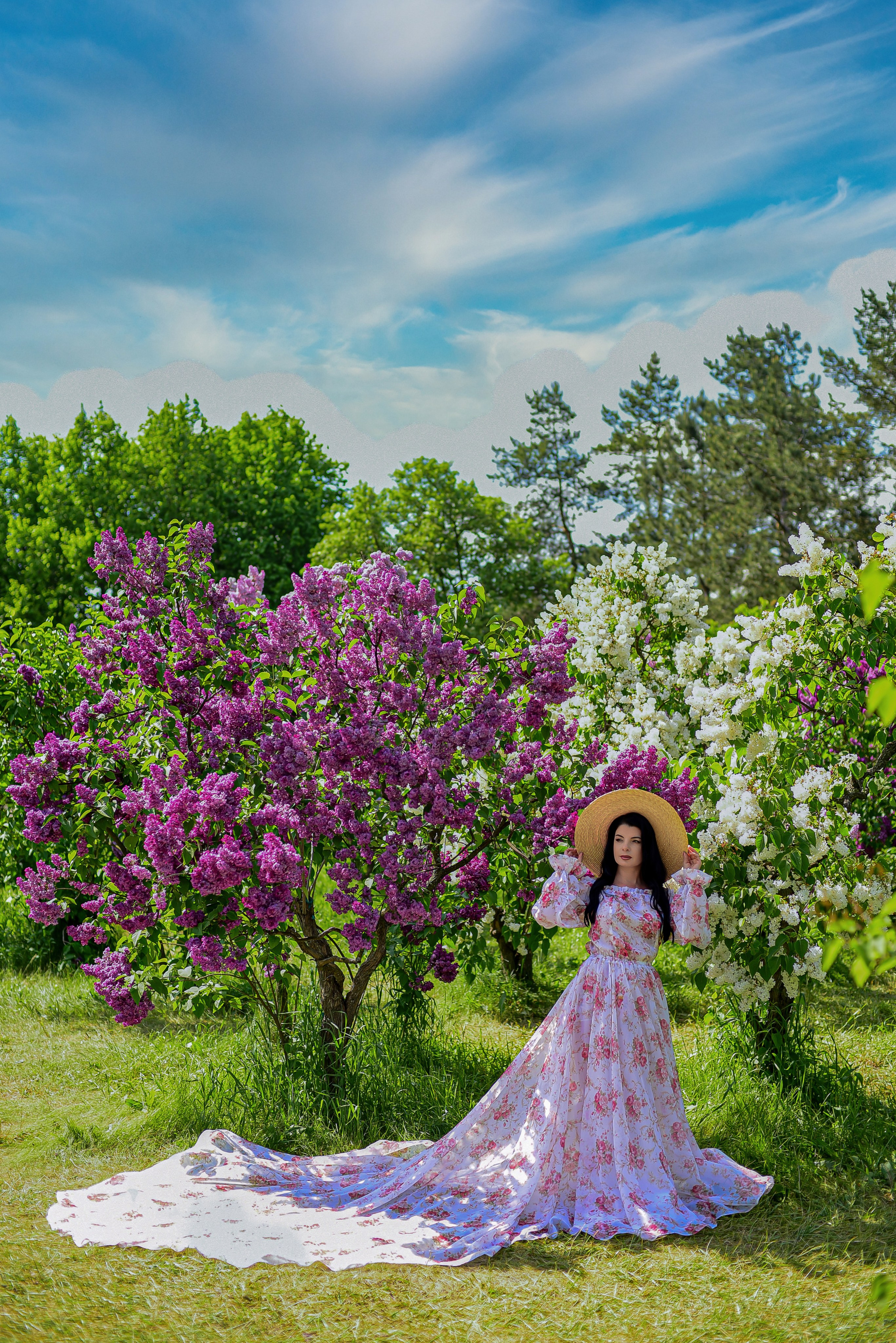 Весна. Съемка в цветении. Семейный и свадебный фотограф в Донецке Донская Анастасия