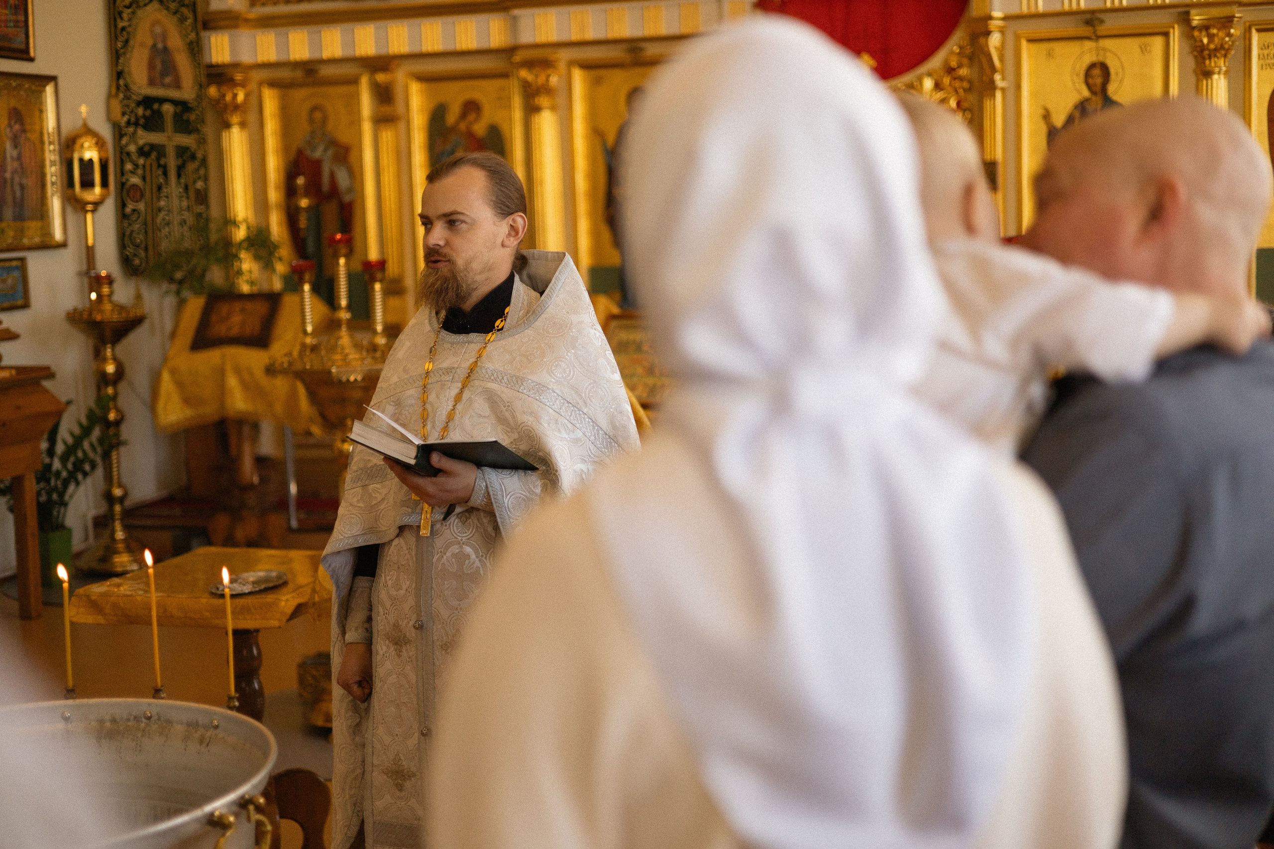 Крещение Лёвы. Фотограф в г. Чита