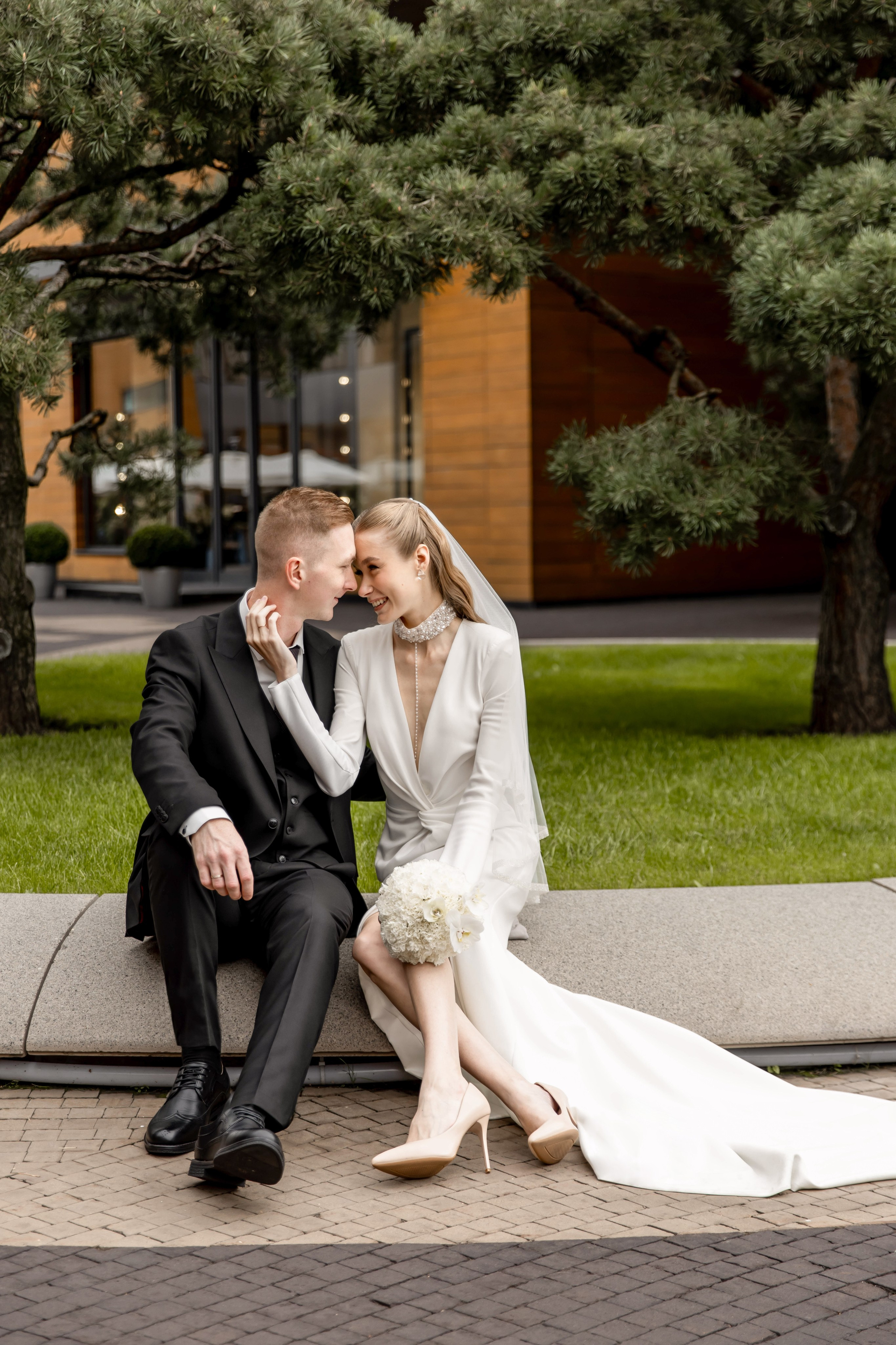 Выездная регистрация + Барвиха + банкет. Свадебный и семейный фотограф в Москве Диана Левченко