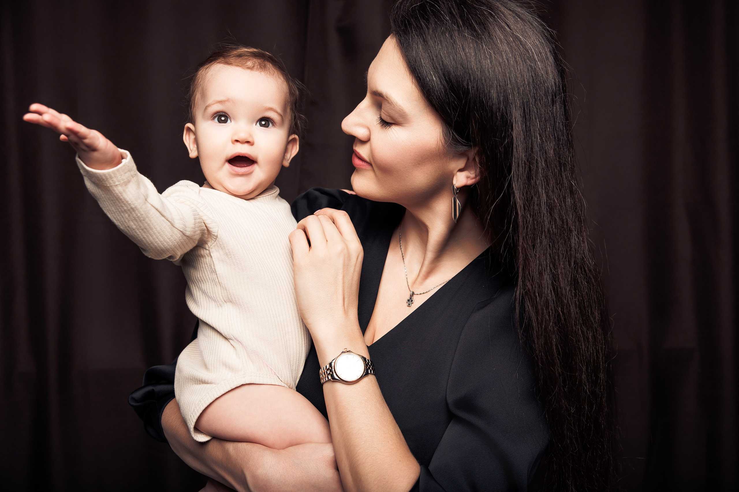 Фотосессия мамы и дочки