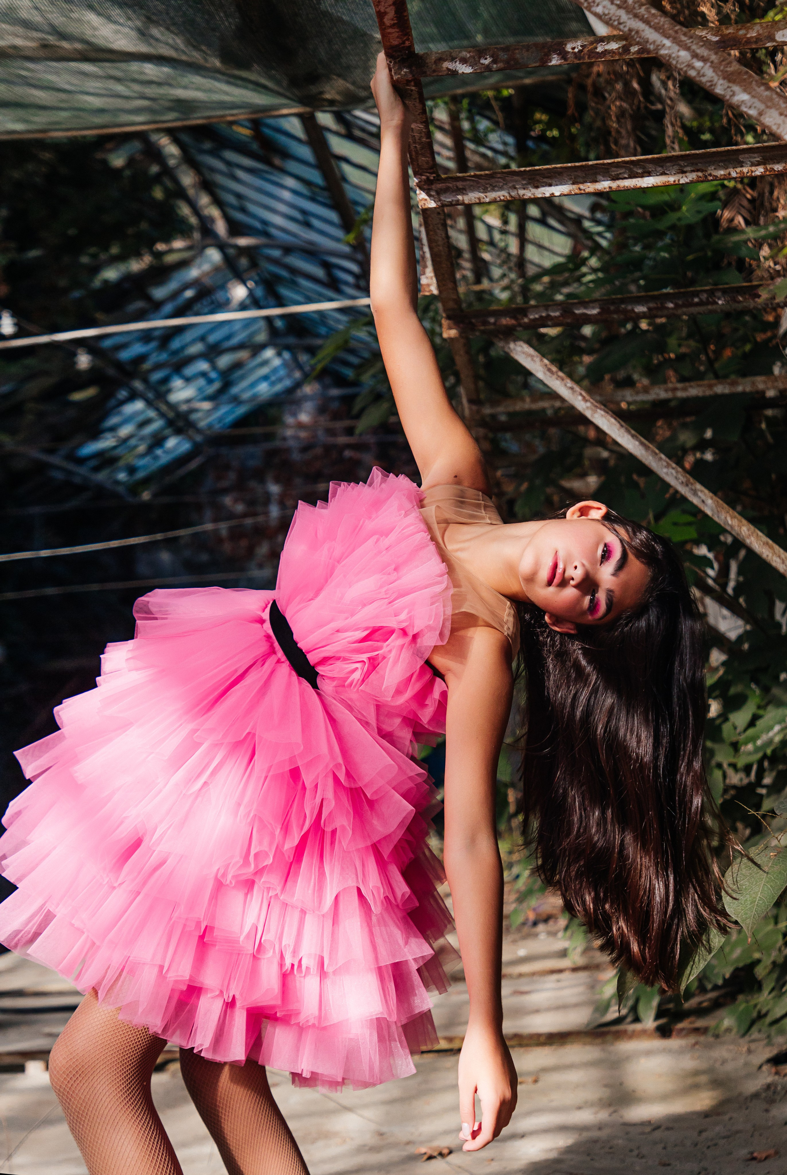 Botanical style. Efimova Model Agency