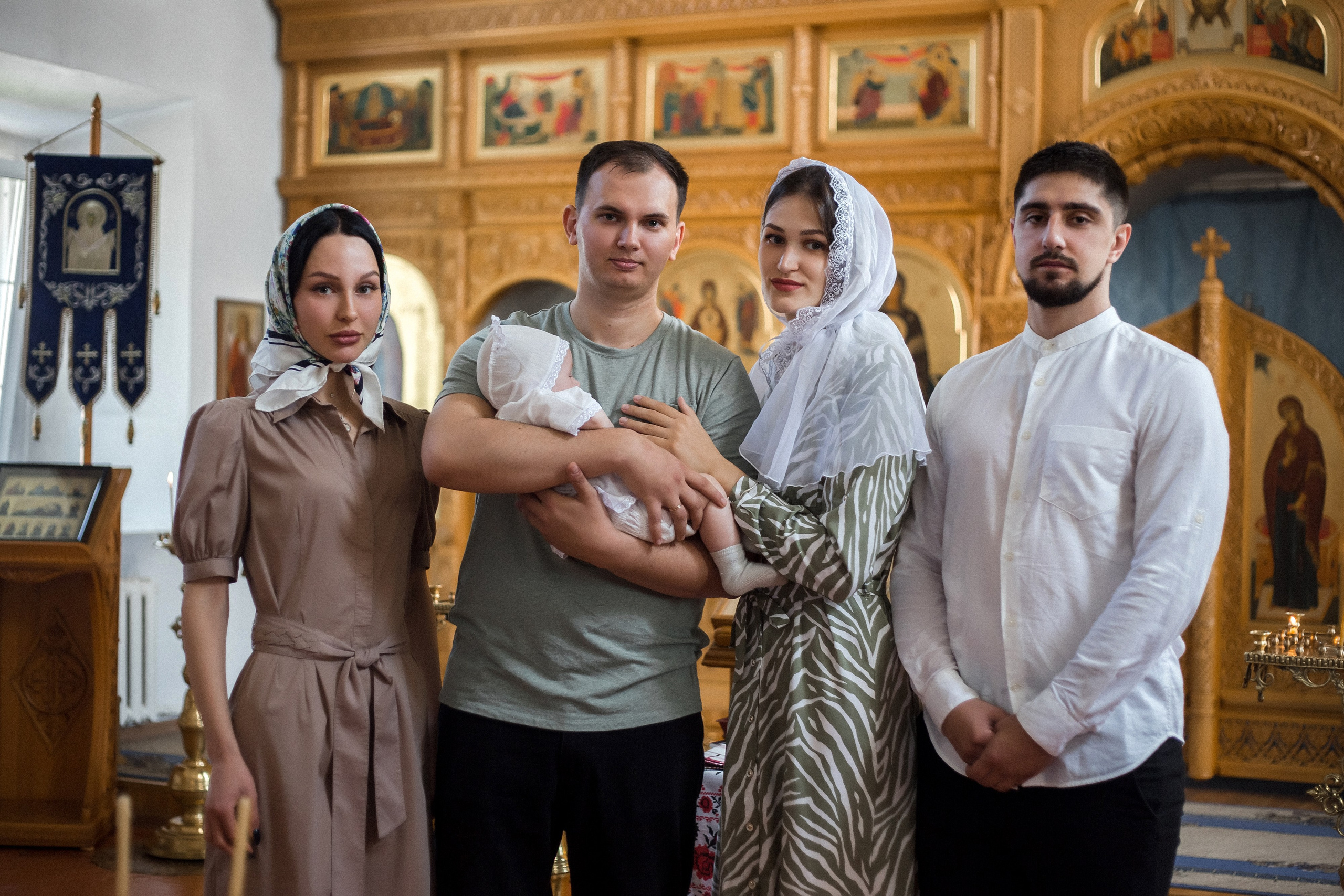 Таинство Крещения. Покровский Собор. Портретный, семейный, свадебный фотограф в Брянске Маргарита Василькова