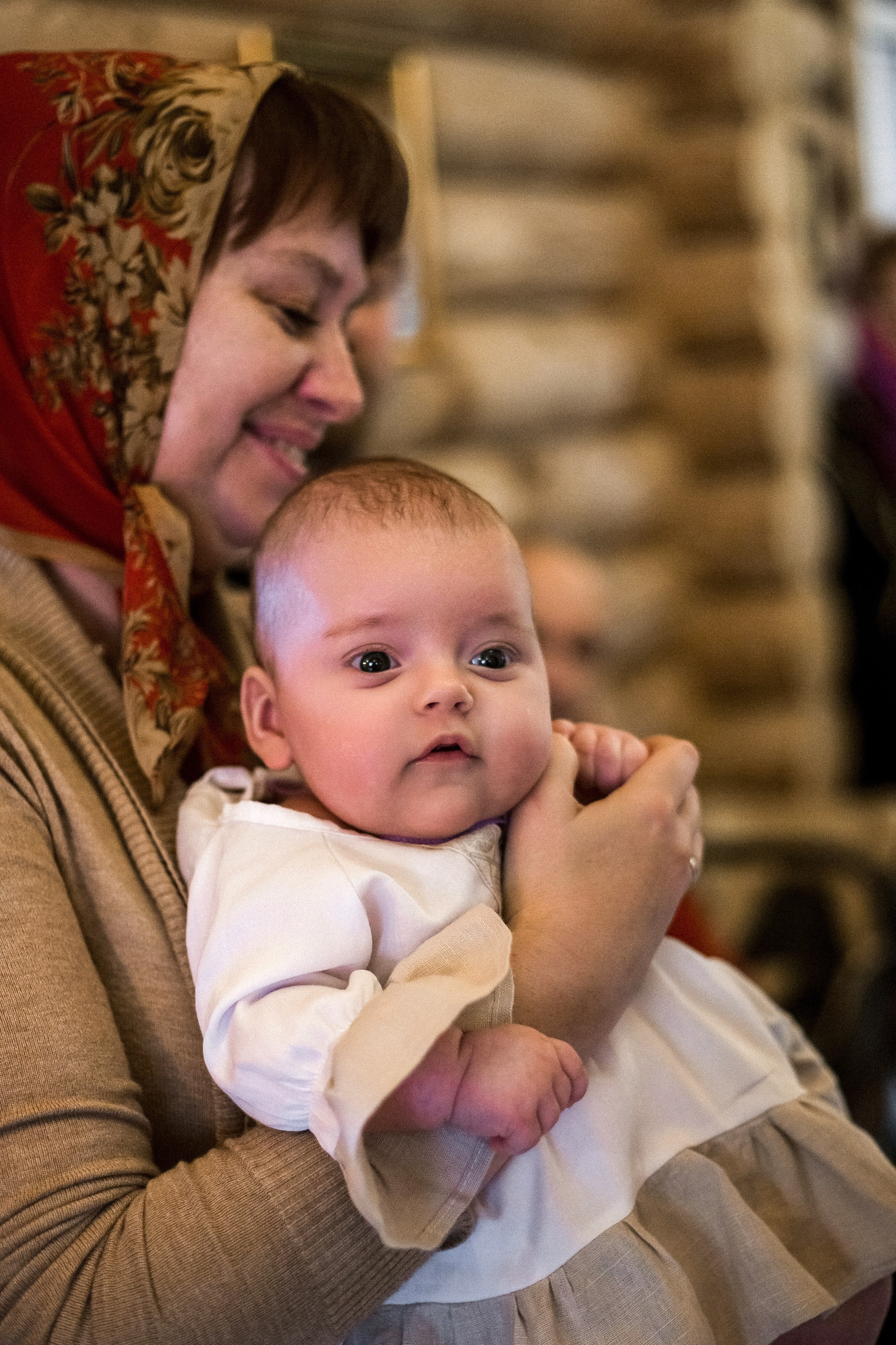 Таинство Крещения Ксении. Портретный, семейный, свадебный фотограф в Брянске Маргарита Василькова