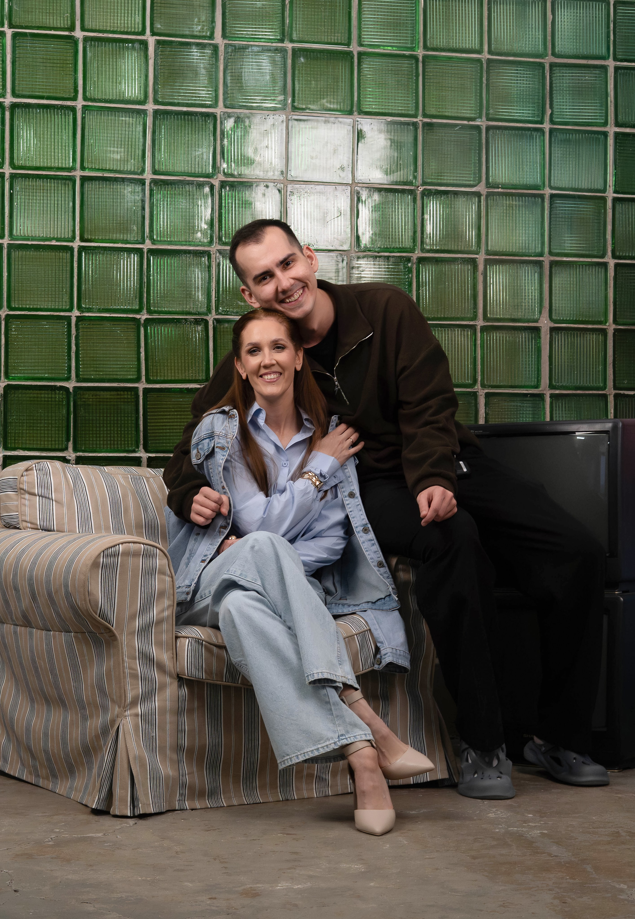 Фотосессия с друзьями на день рождения в студии