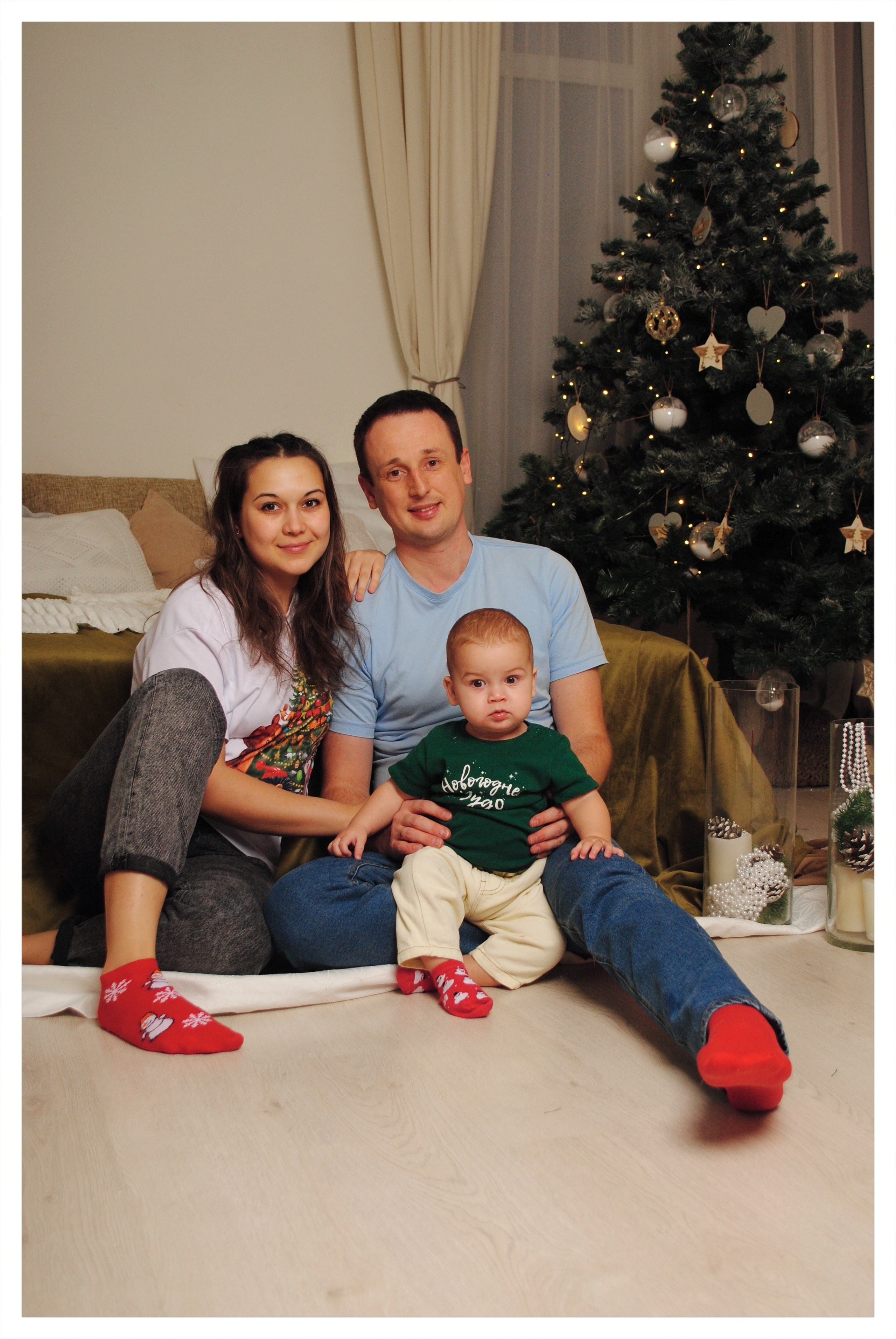 Дарья и семья. Фотограф Мария Мусаелян