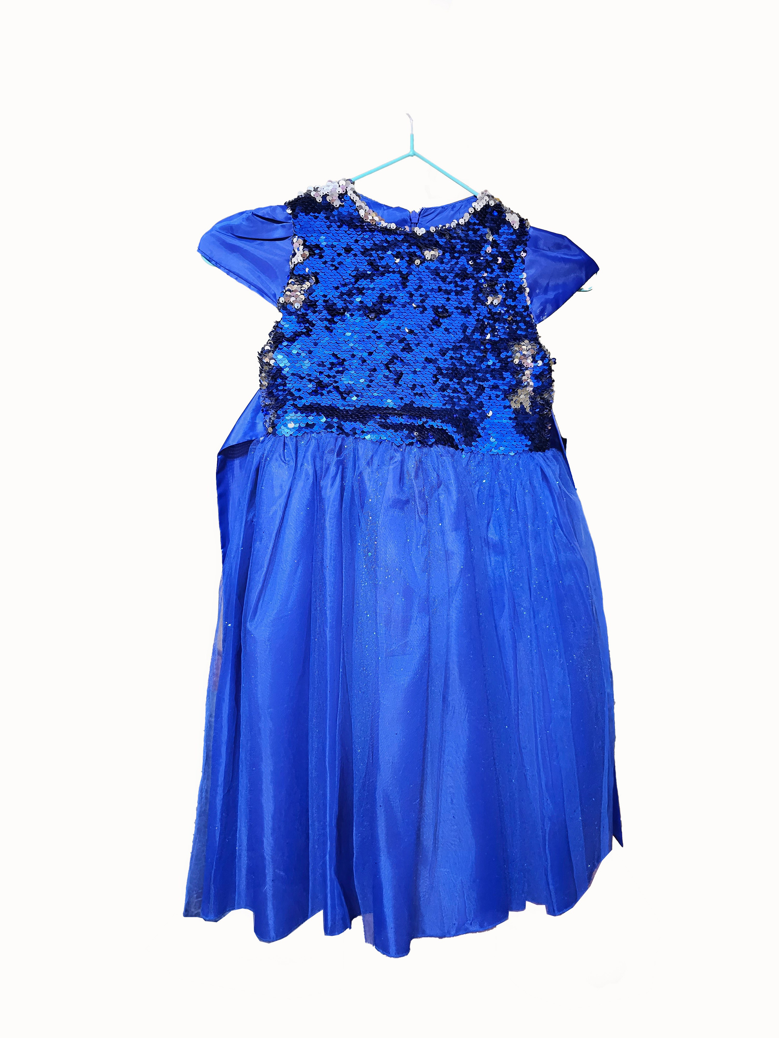 Платье пайеточное синее 32рр (5 лет) на молнии. Ольга Ли свадебный семейный фотограф Иркутск