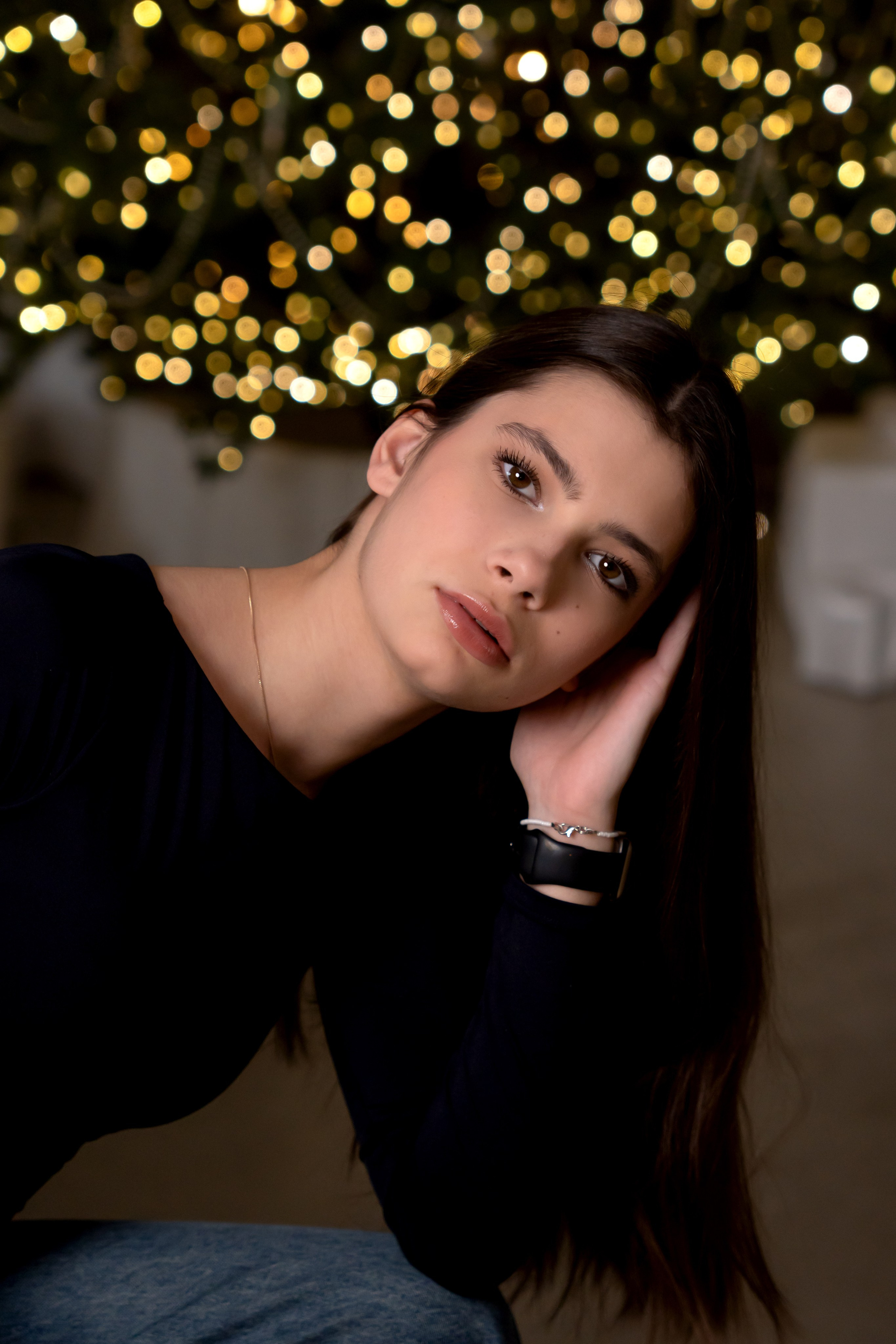 Новогодняя фотосессия для дружной семьи. Фотограф в Красноярске. Юлия Чаушанская