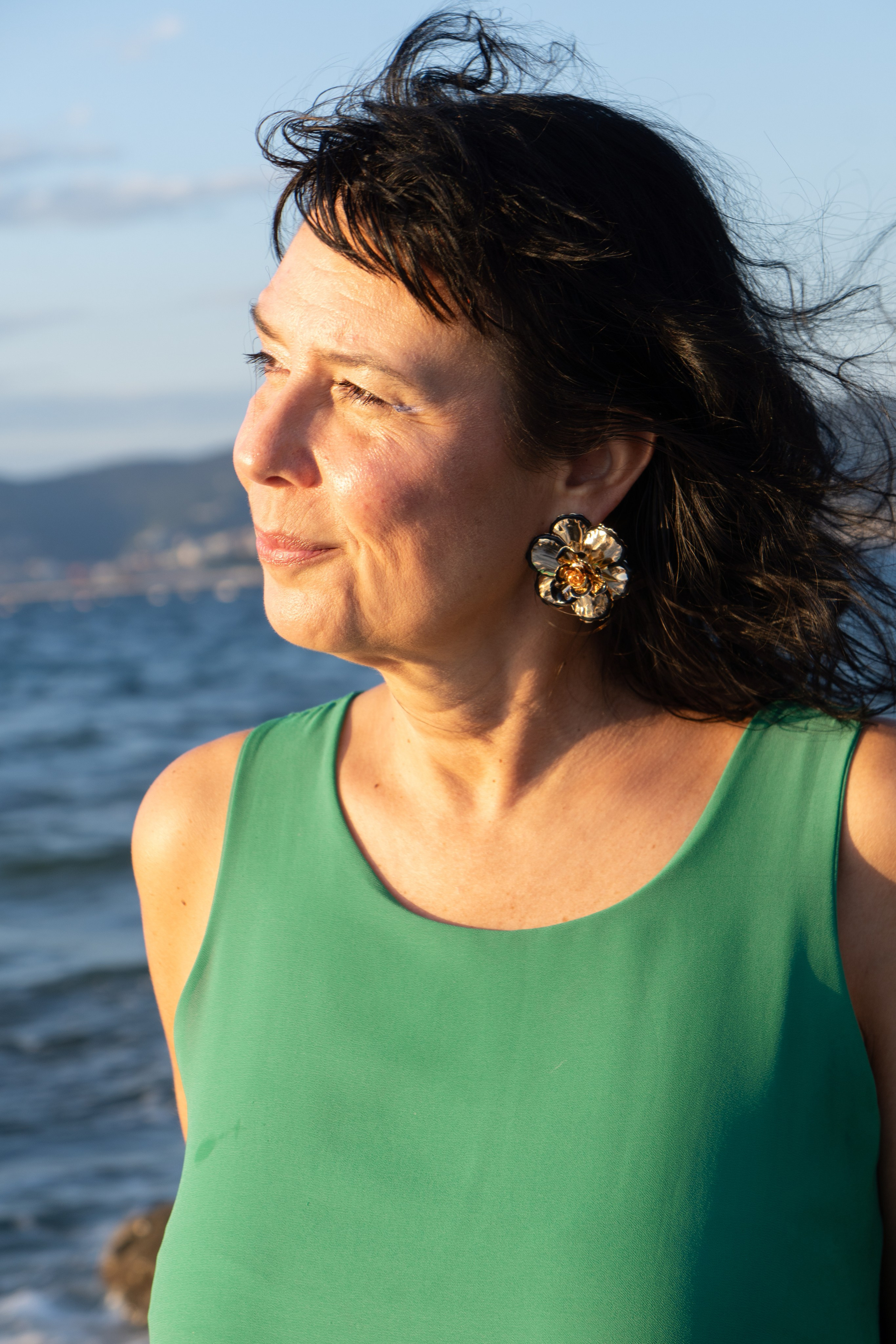 Lily. Tra cielo e mare. Fotografo Alina Imanbaeva Trieste e FVG