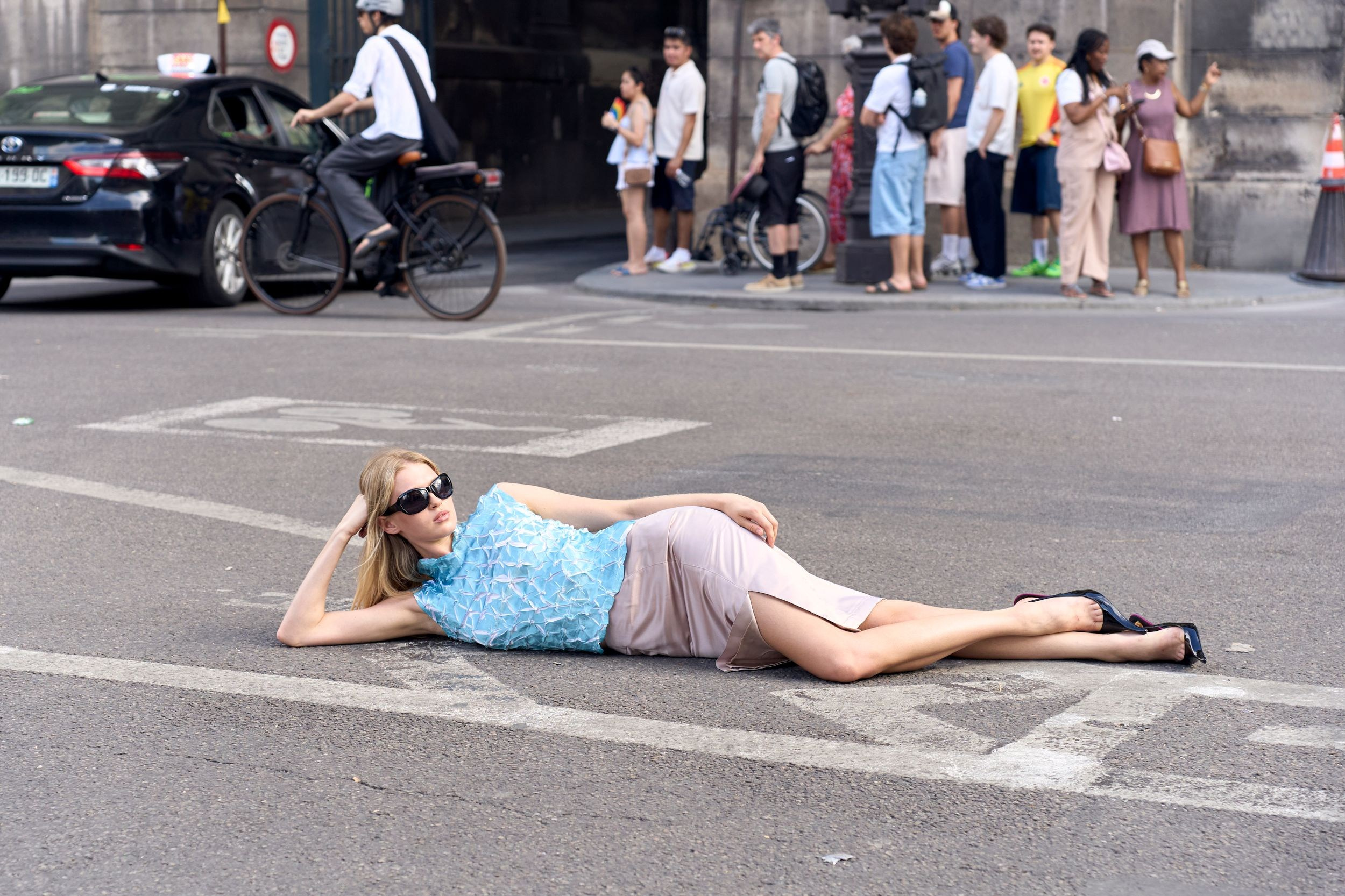 Collab shoot in Paris. Стилист Ирина Савельева