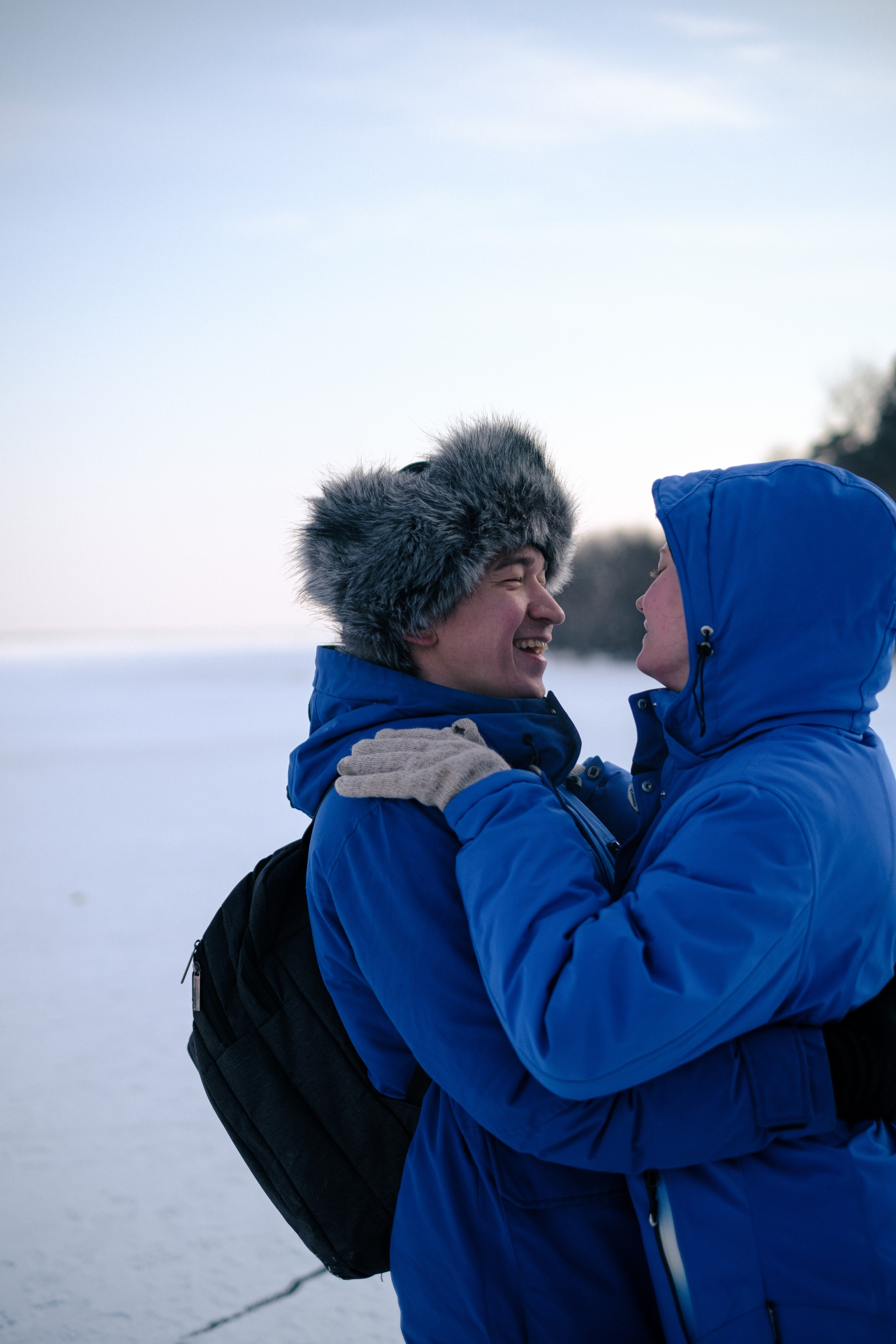 Мухинский лес зимой. Фотограф Благовещенска Яна