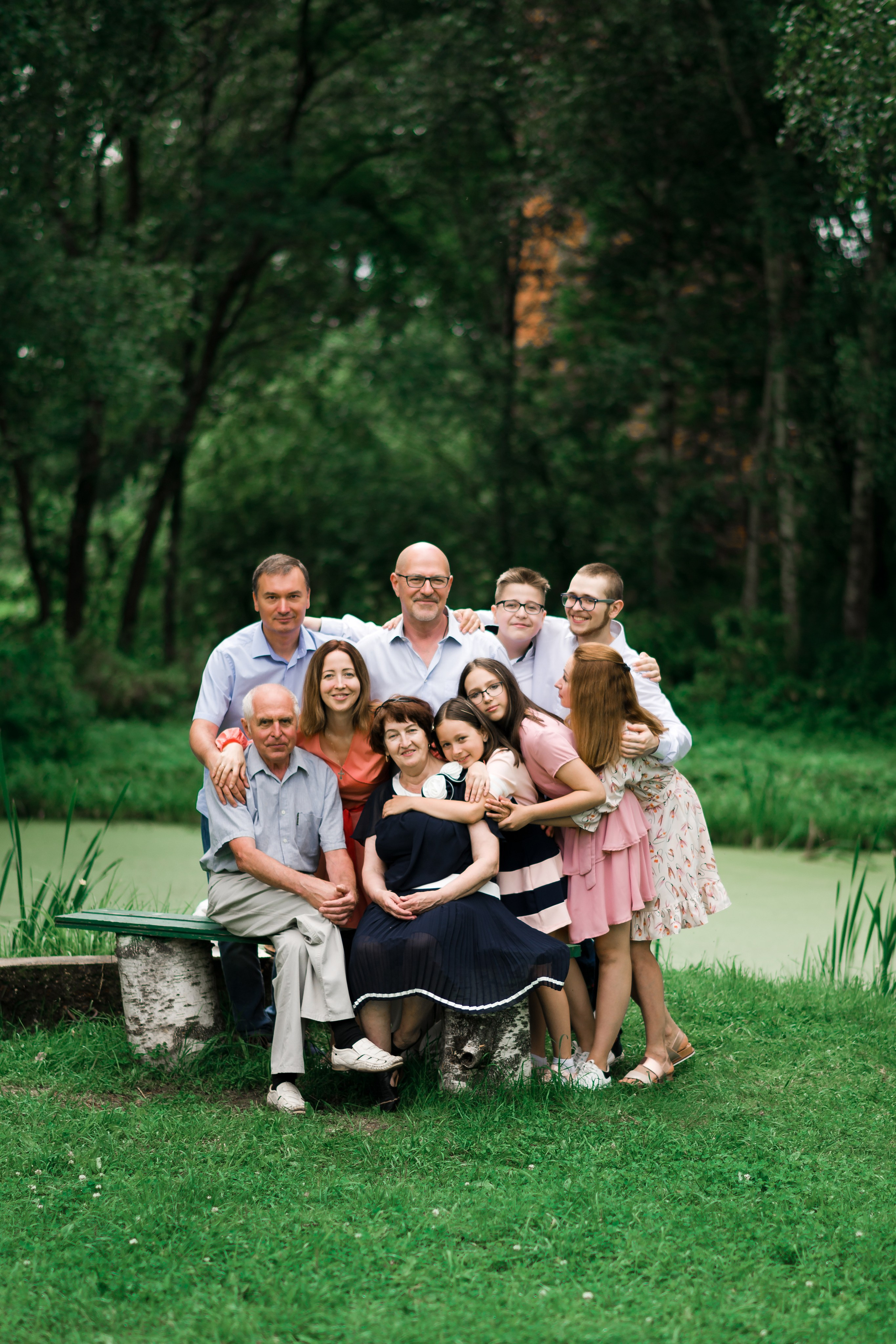 Три поколения. Фотограф Егоров Констанин