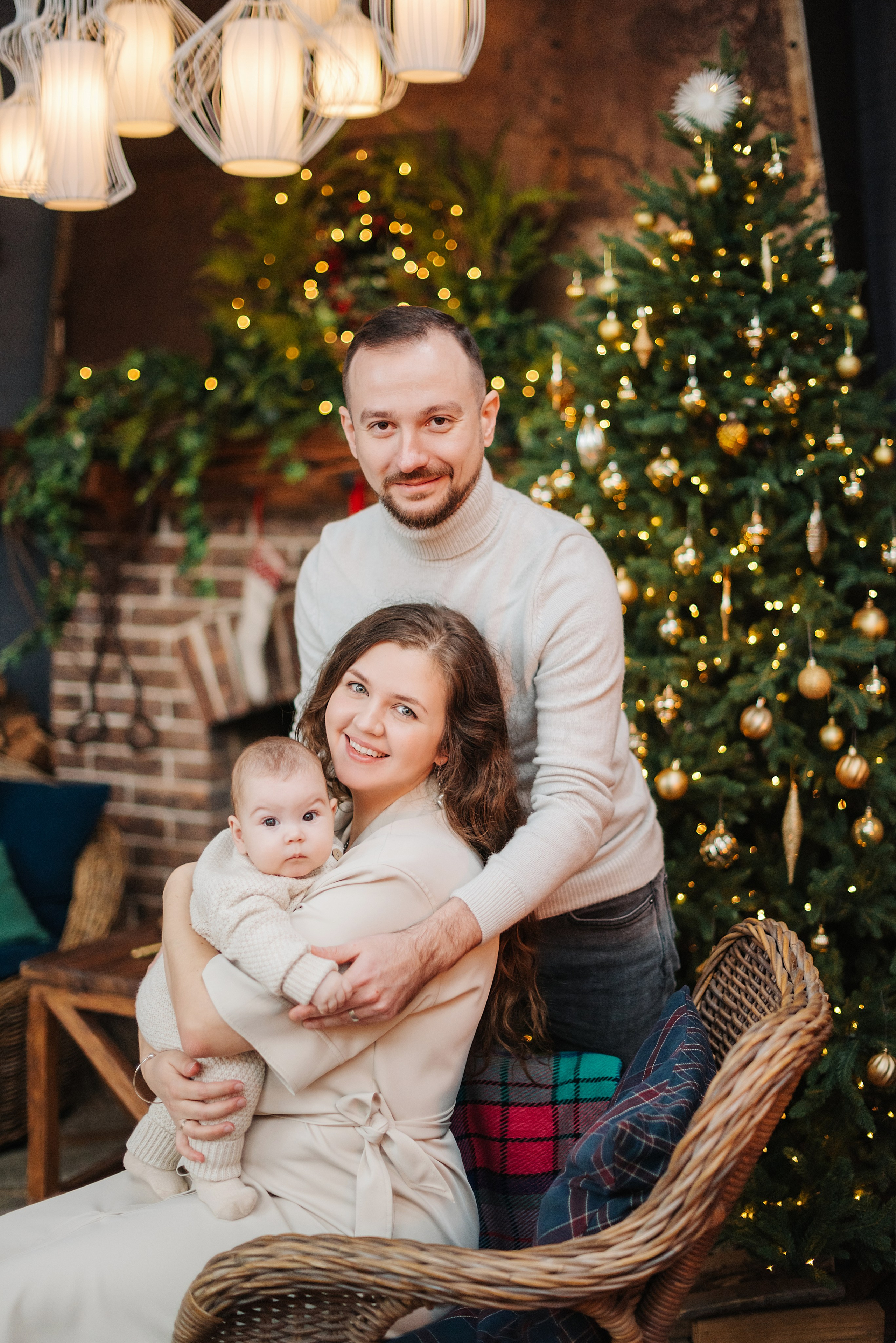 Первый Новый год Миланы. Свадебный и семейный фотограф в Ростове-на-Дону Дарья Герасименко