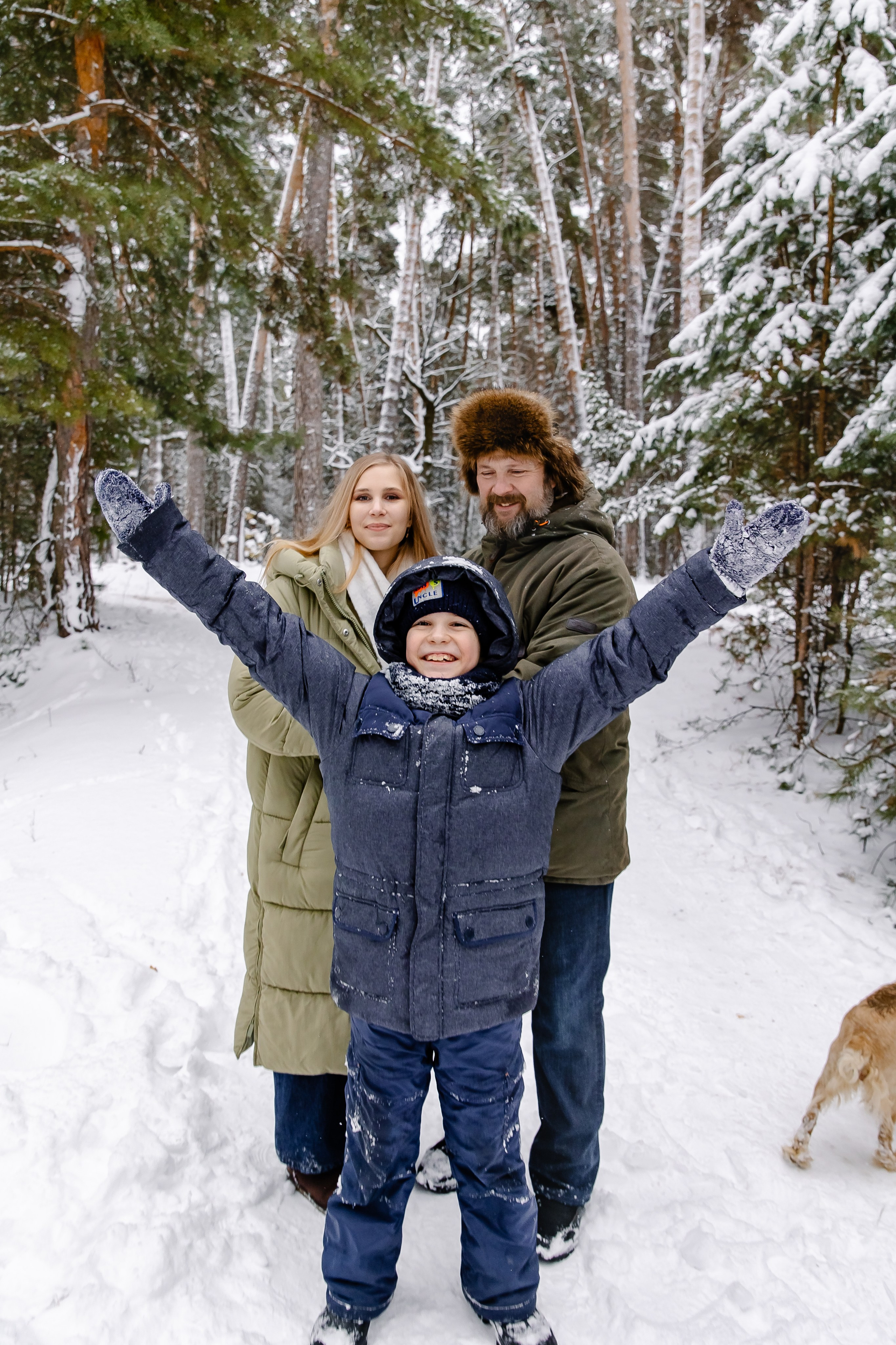 Прогулка в лесу. Свадебный и семейный фотограф в Рязани Саша Крутых