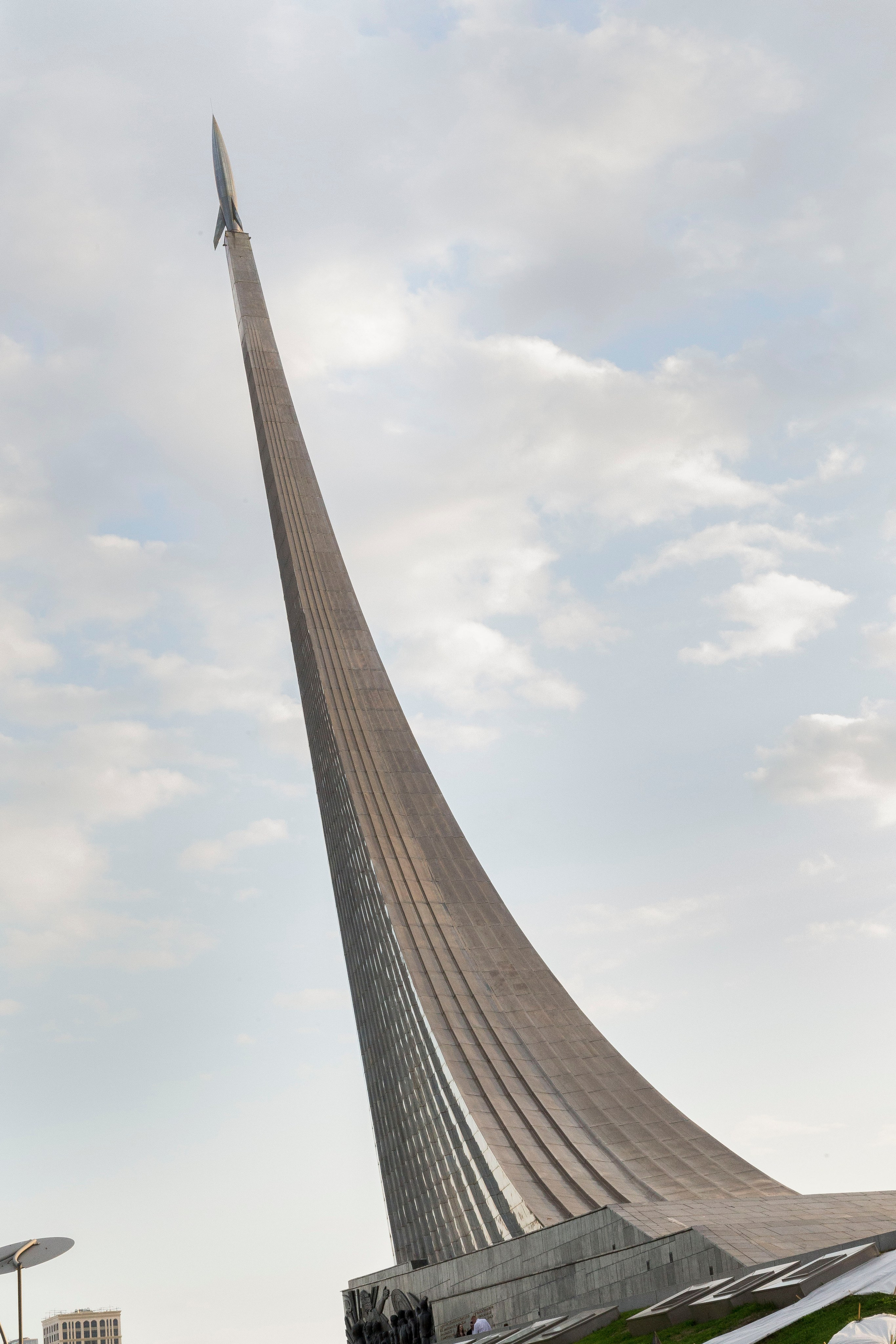 Монумент Покорителям космоса. Проект фотографа Александра Высокина — «Фотоархитектоника»