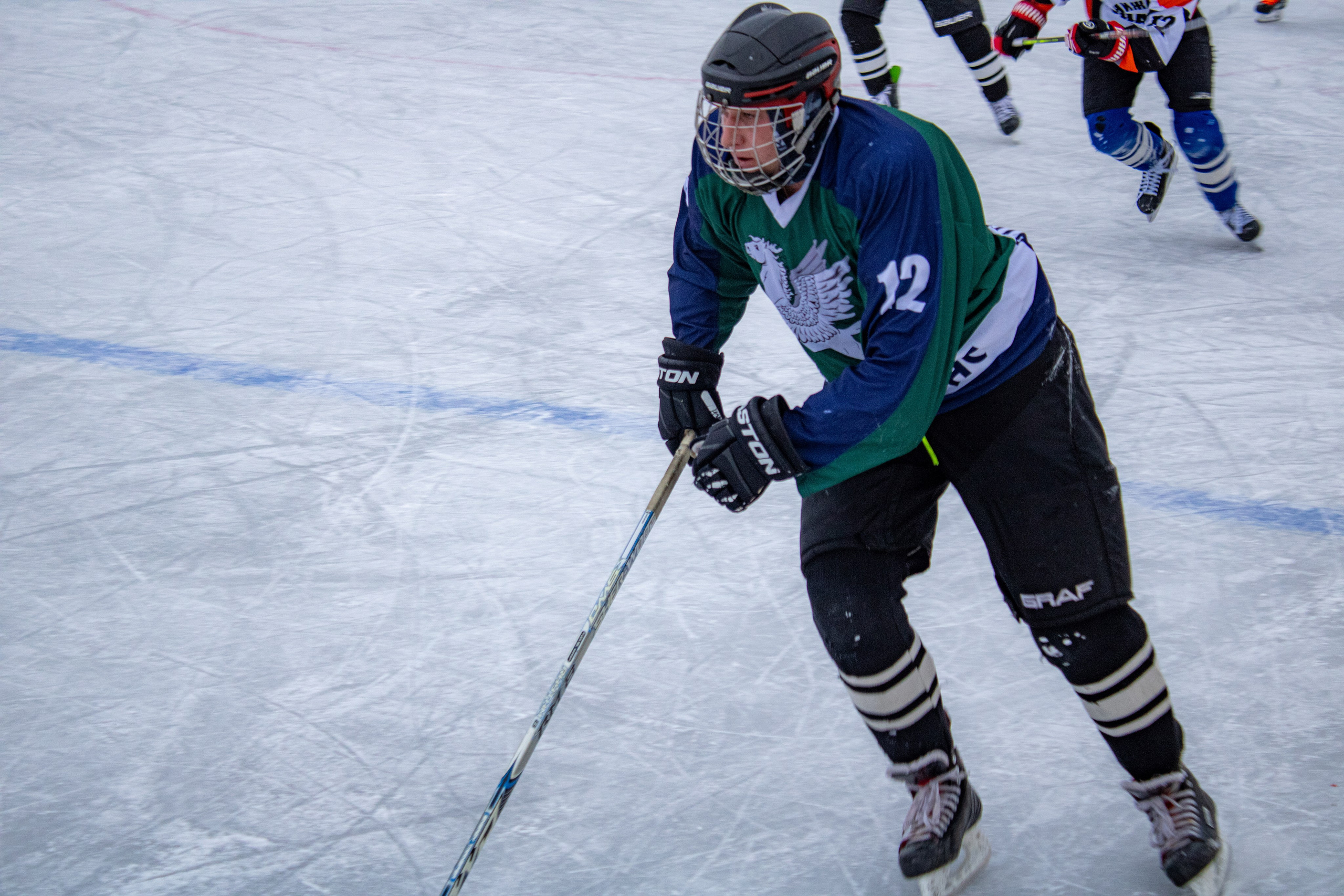 Хоккей г.п Атиг-г.Нижние Серги