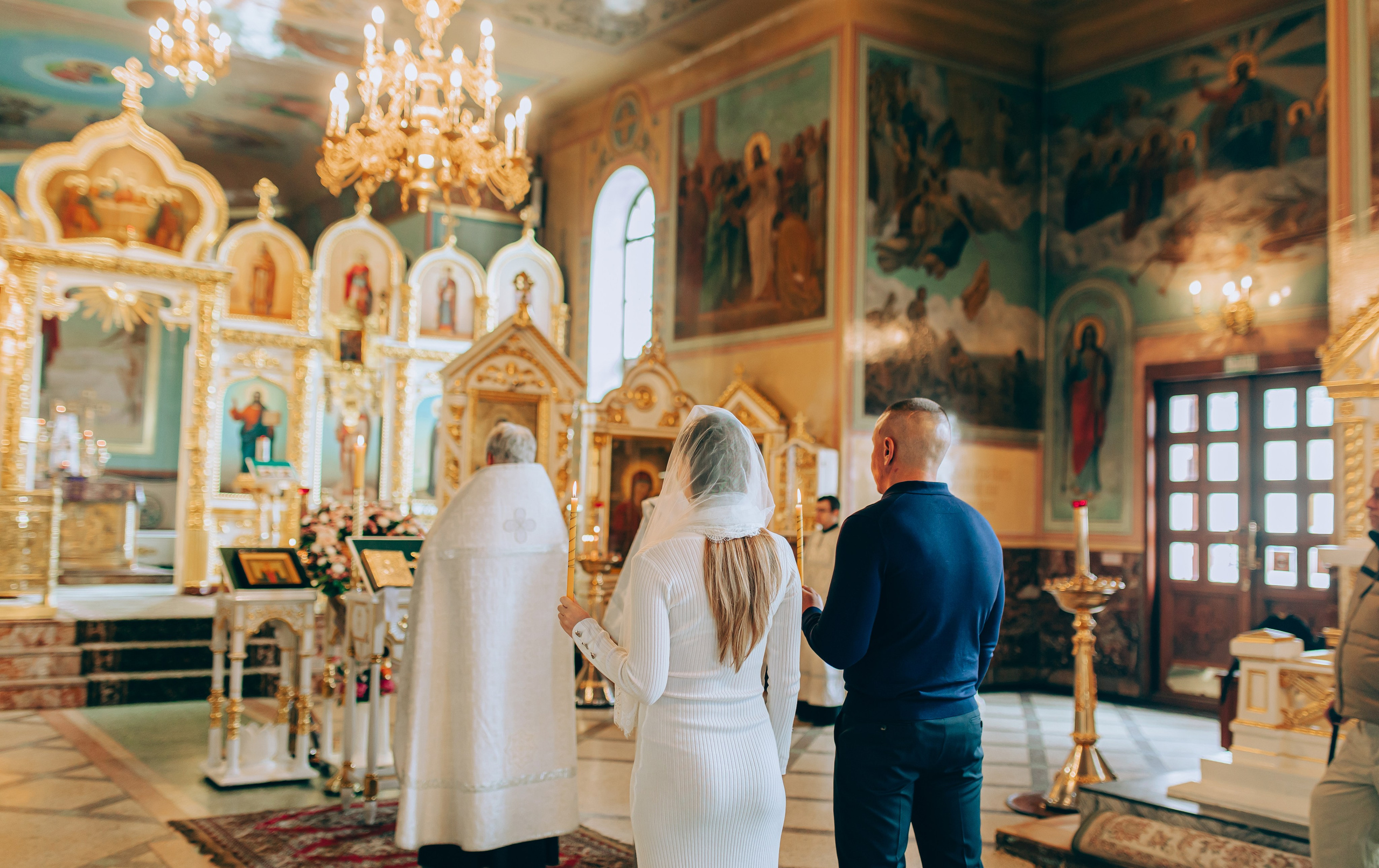 Венчание Арина и Денис. Свадебный и семейный фотограф в Новосибирске Наталья Коледа