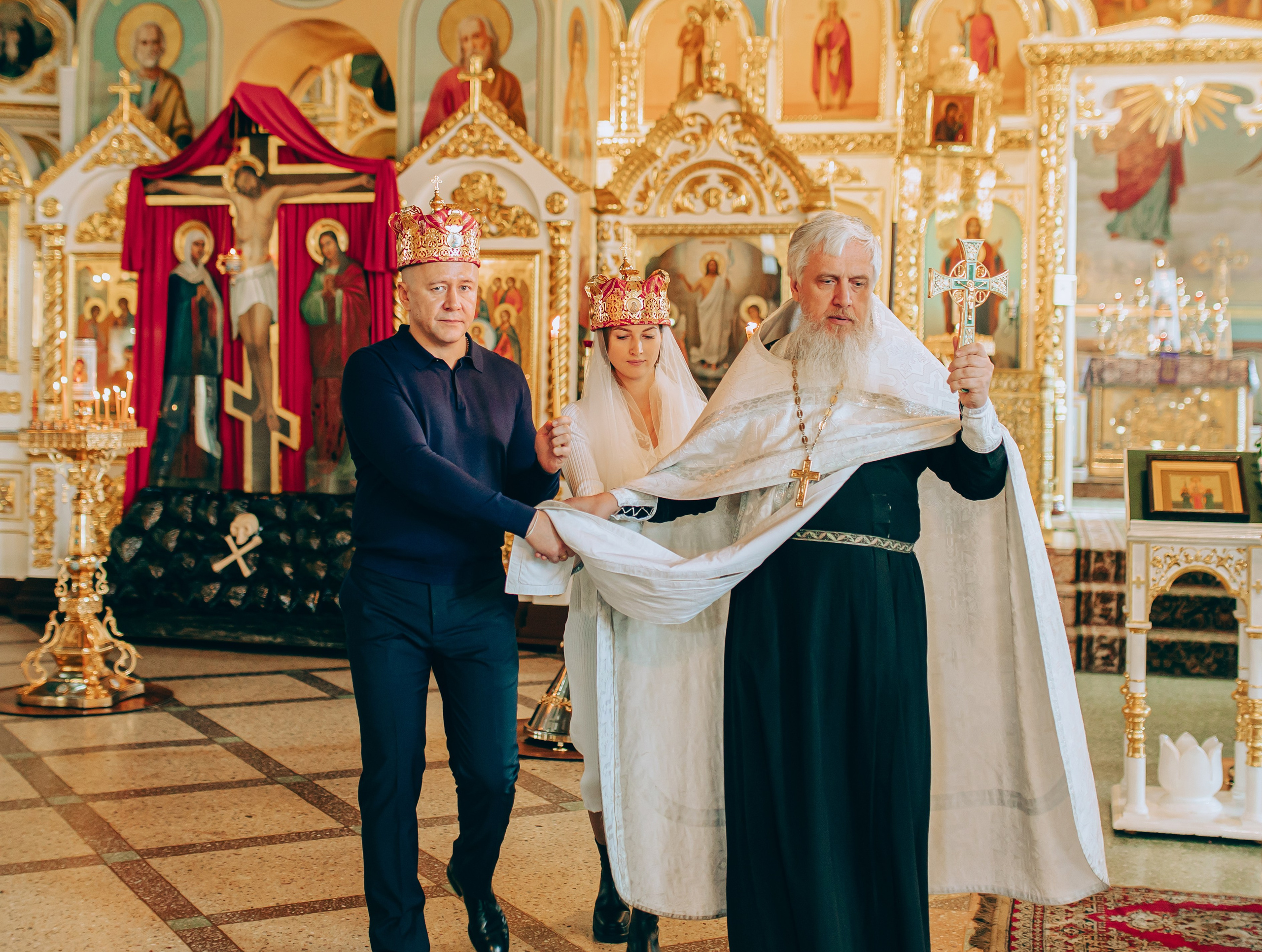 Венчание Арина и Денис. Свадебный и семейный фотограф в Новосибирске Наталья Коледа