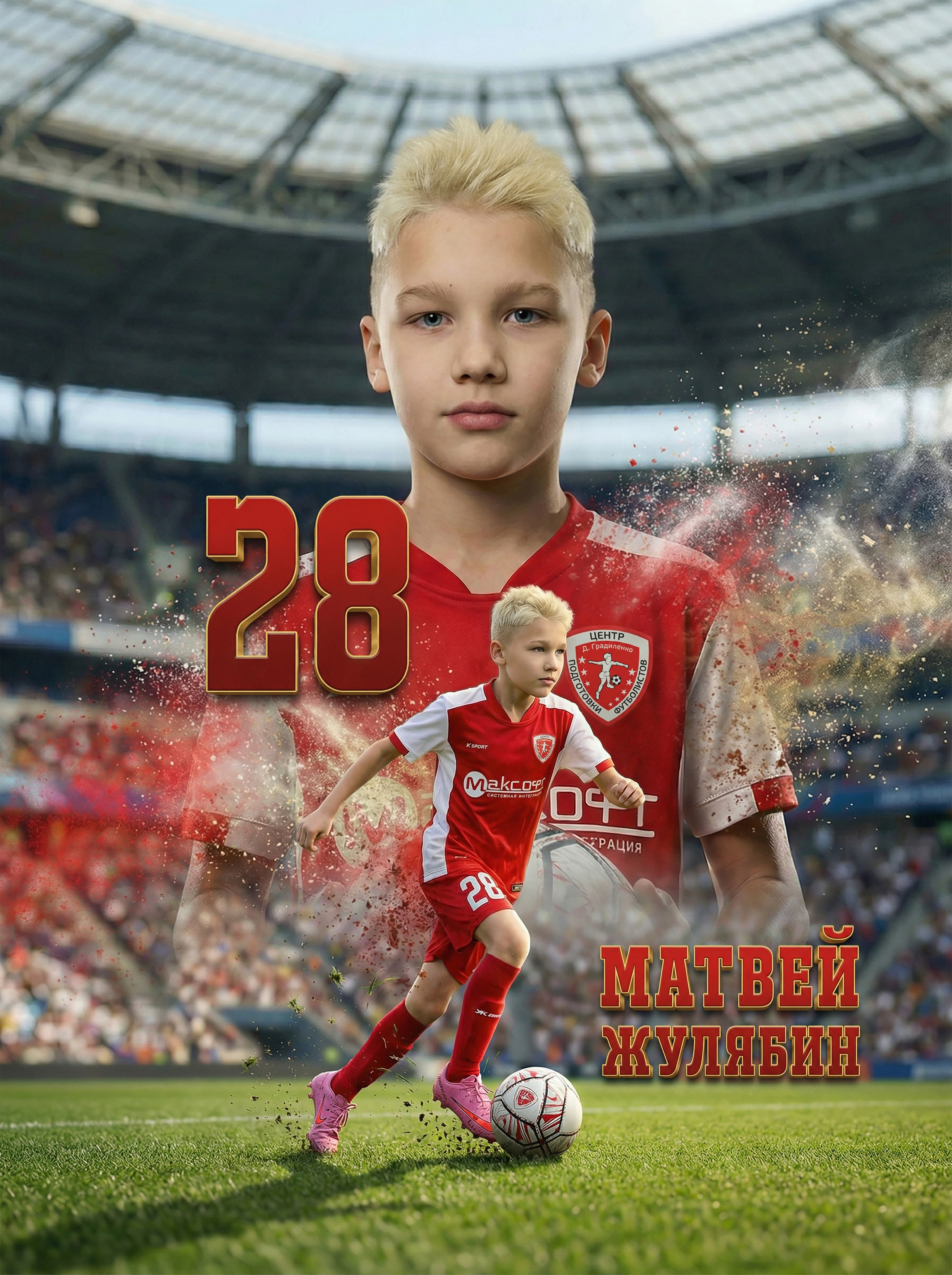 Футбол. Sosnovsky Posters — постеры по фото на заказ