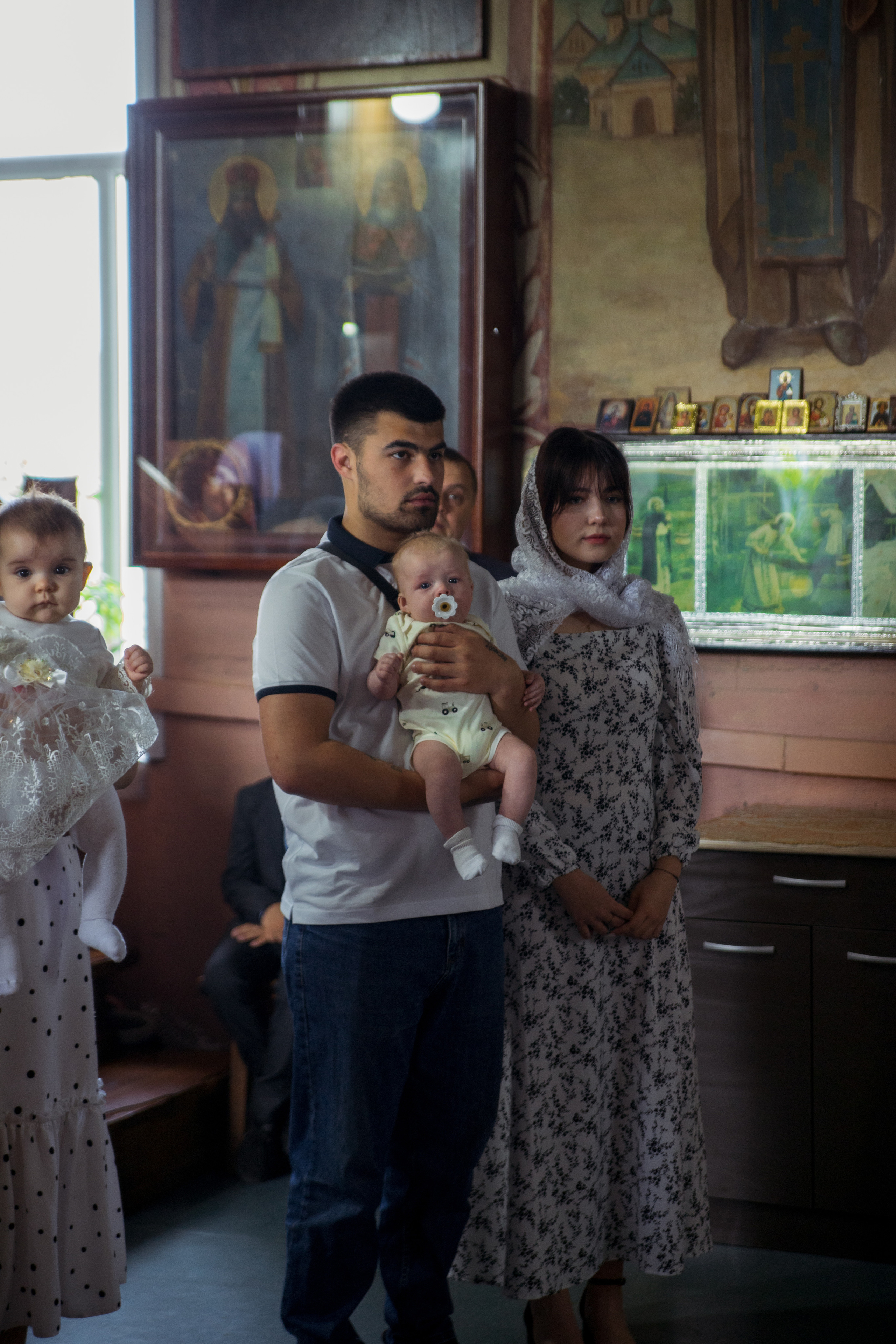 Крещение Матвея. Свадебный и семейный фотограф в Михайловке Полина Крипс