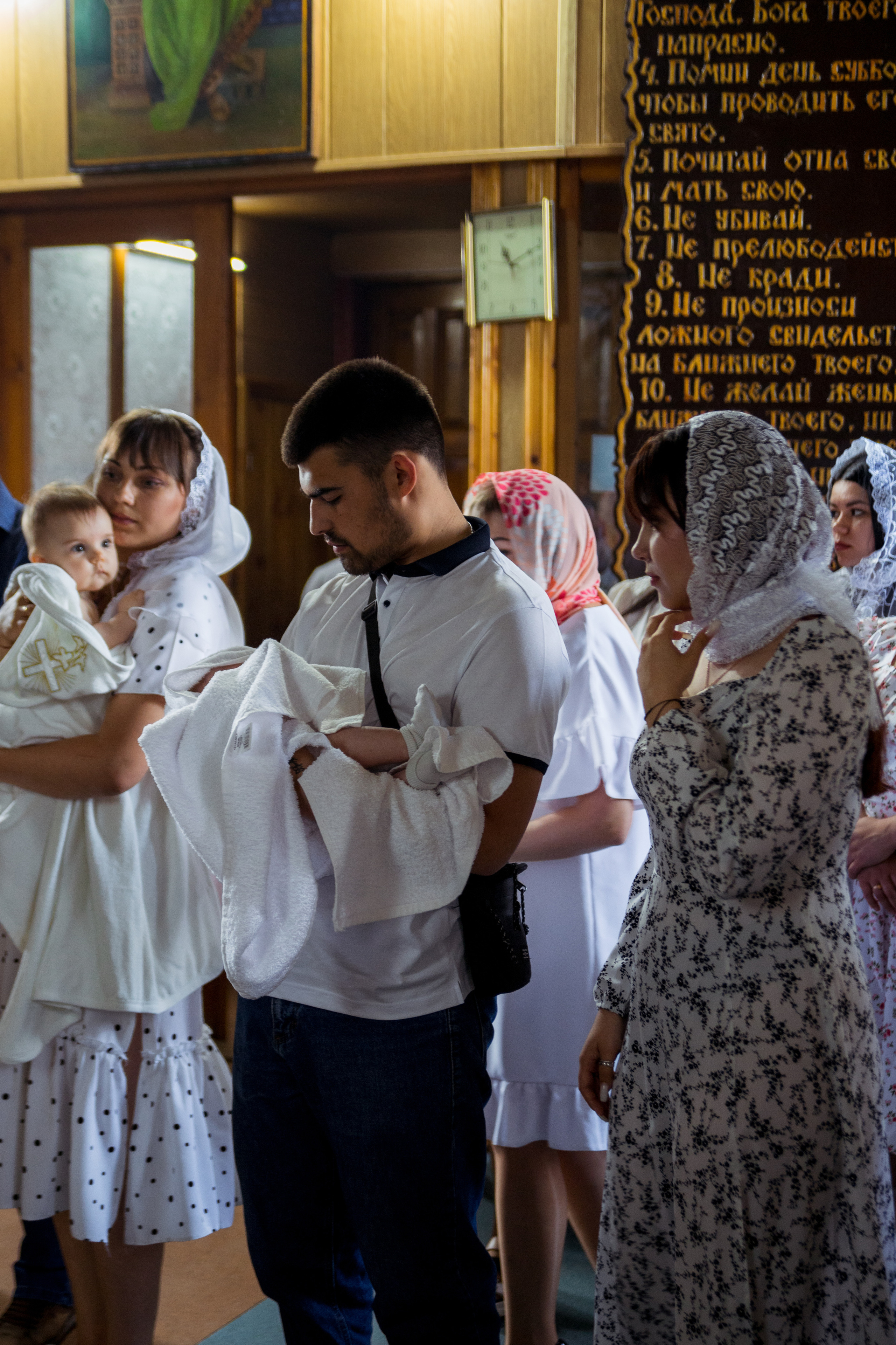 Крещение Матвея. Свадебный и семейный фотограф в Михайловке Полина Крипс