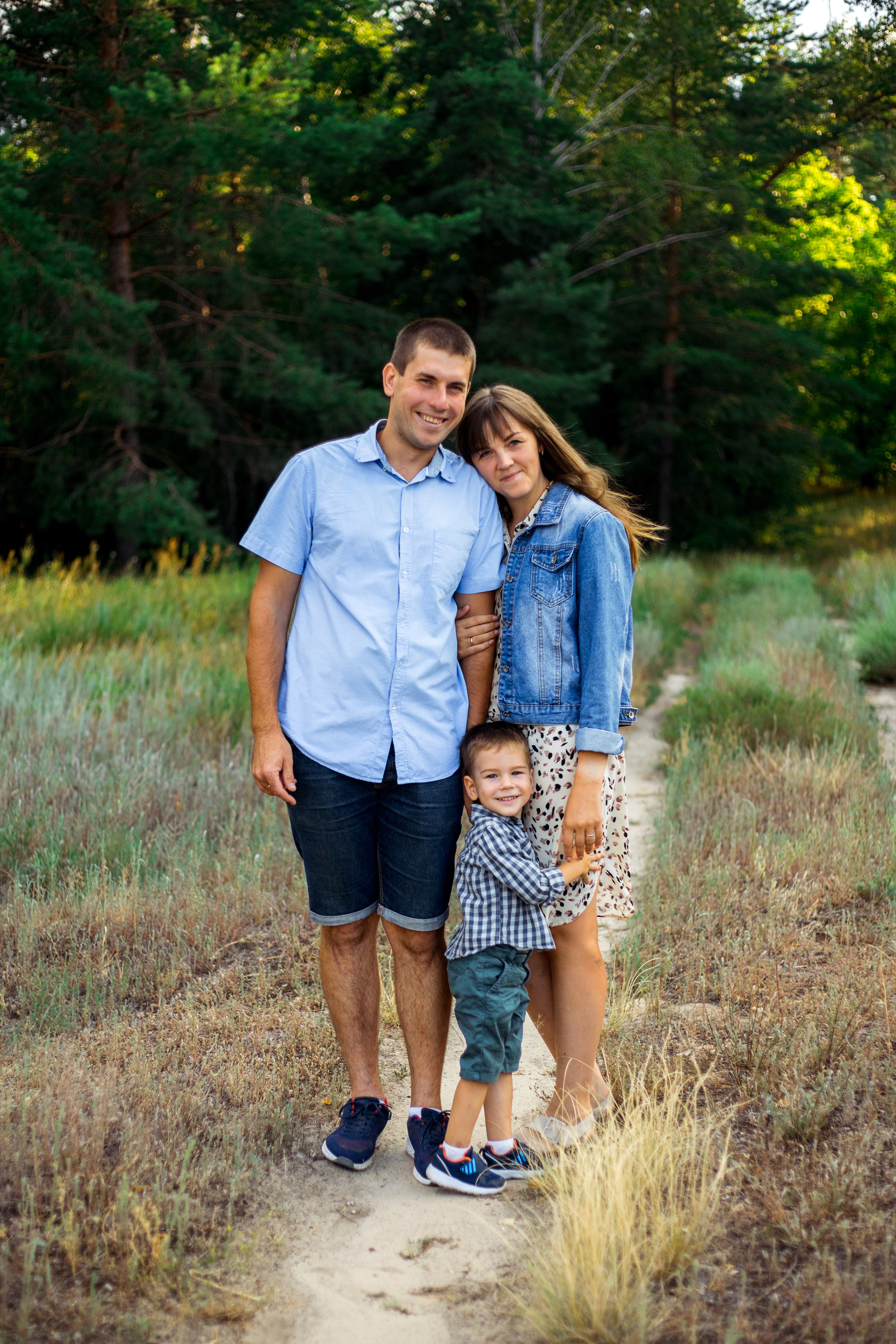 Леша+Лиза+Ваня. Свадебный и семейный фотограф в Михайловке Полина Крипс