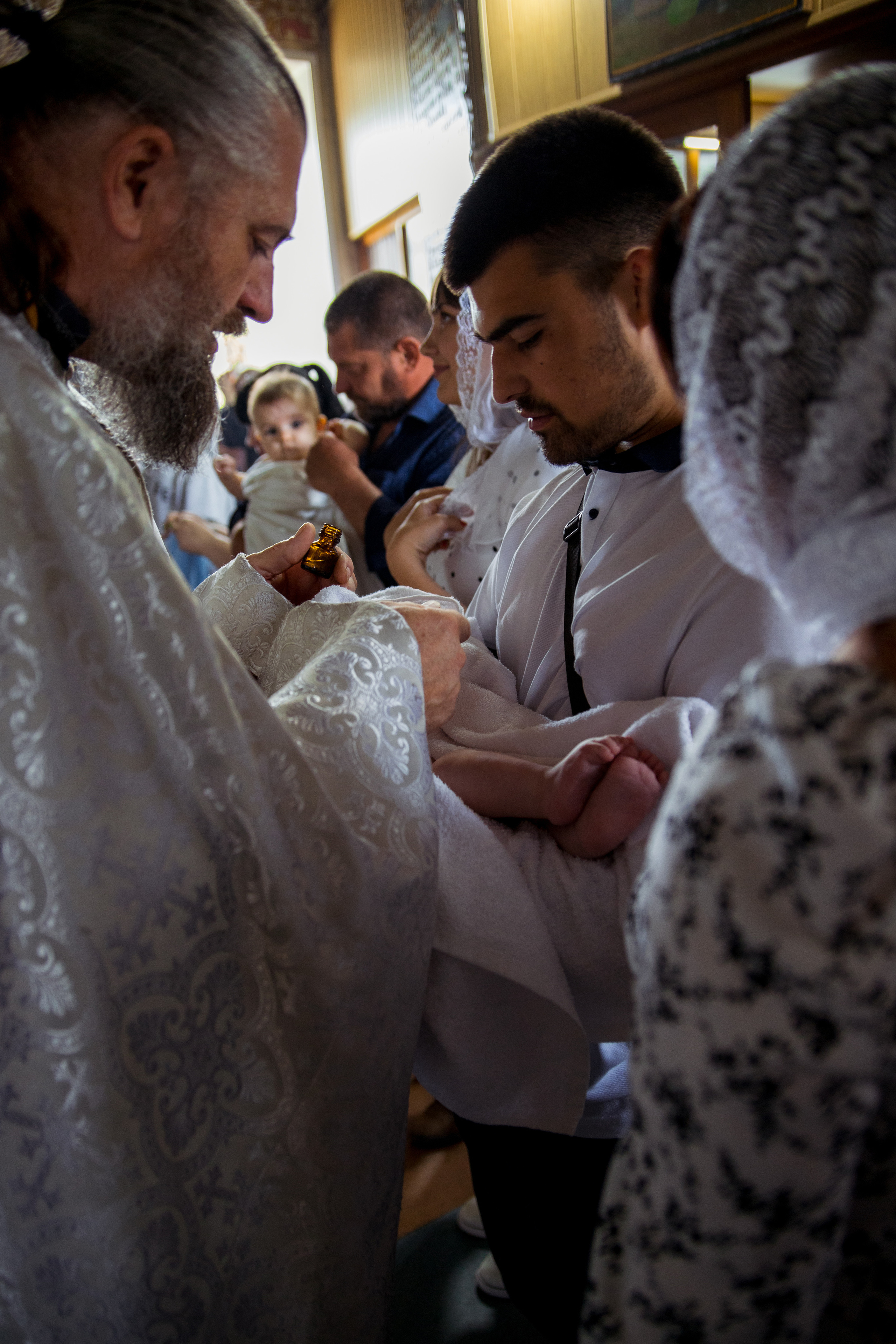 Крещение Матвея. Свадебный и семейный фотограф в Михайловке Полина Крипс