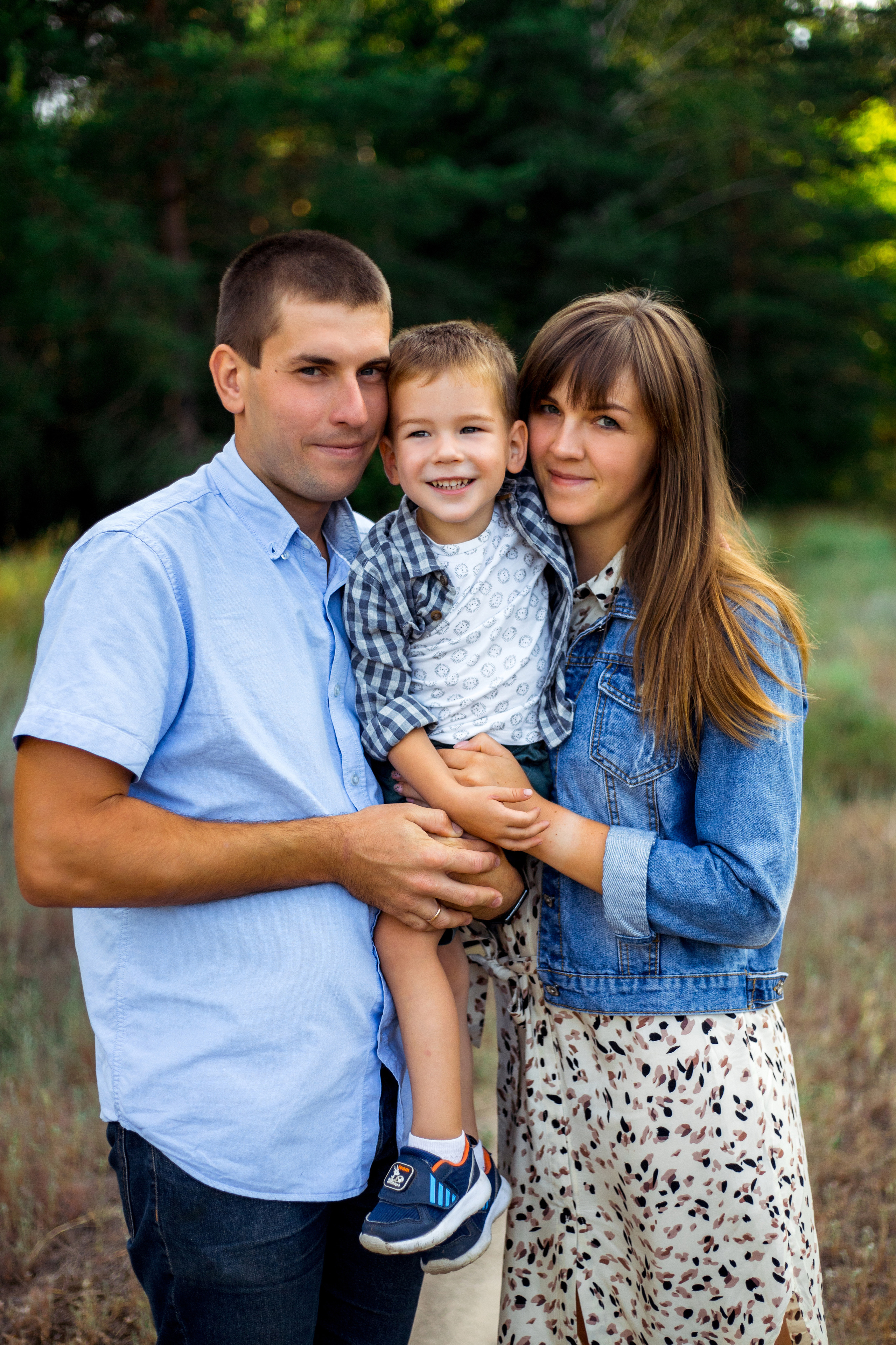 Леша+Лиза+Ваня. Свадебный и семейный фотограф в Михайловке Полина Крипс