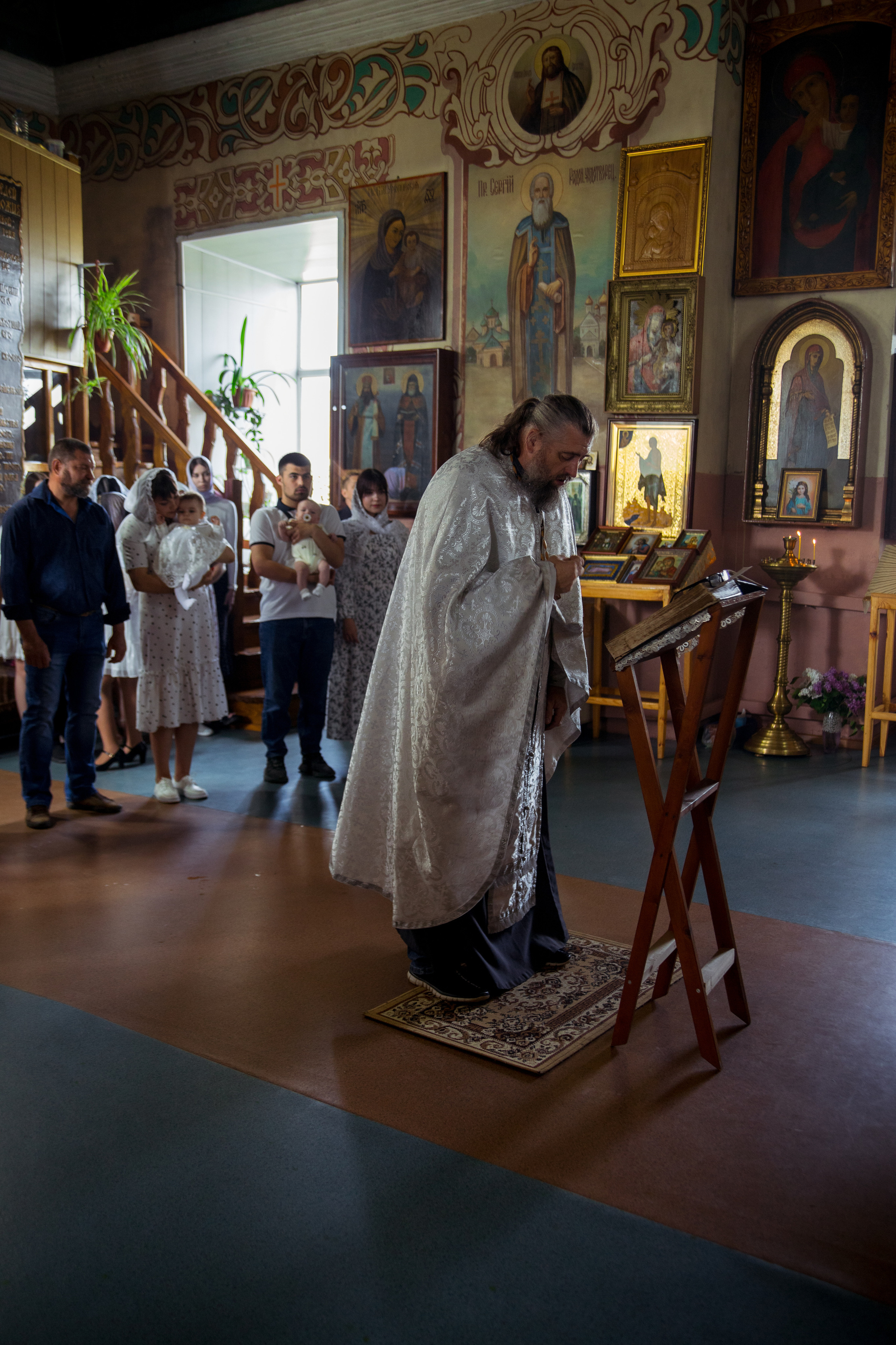 Крещение Матвея. Свадебный и семейный фотограф в Михайловке Полина Крипс