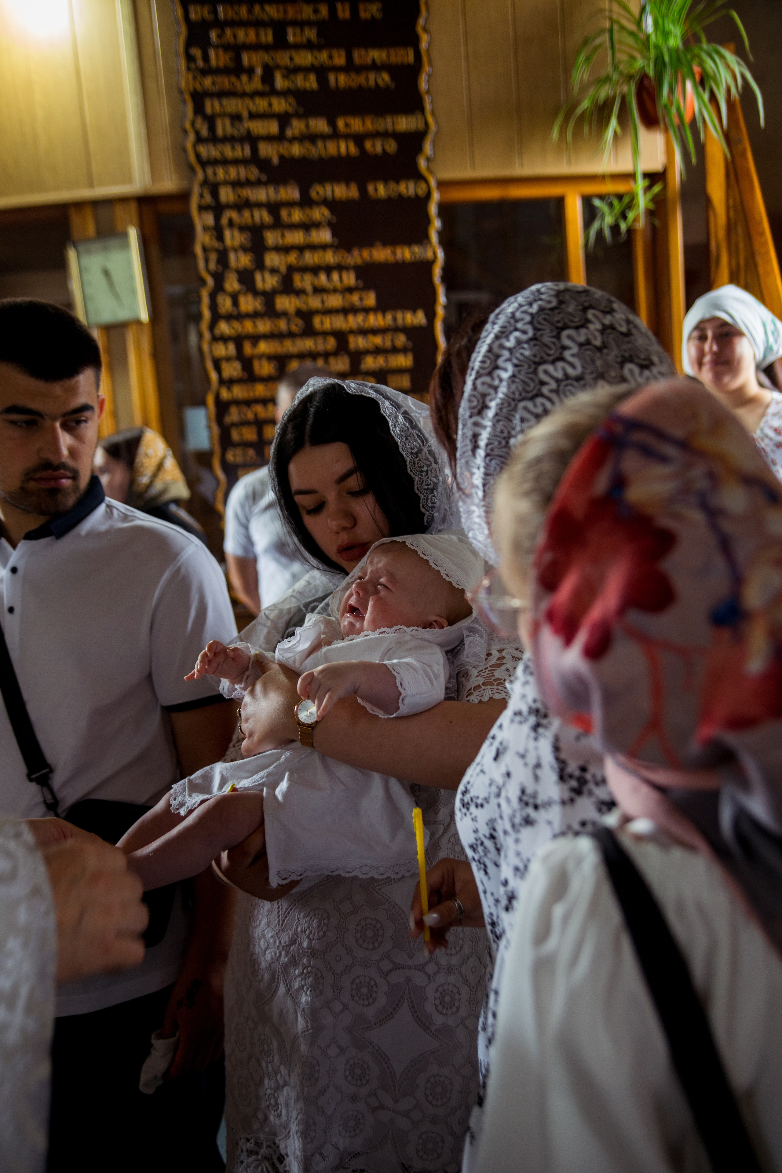 Крещение Матвея. Свадебный и семейный фотограф в Михайловке Полина Крипс