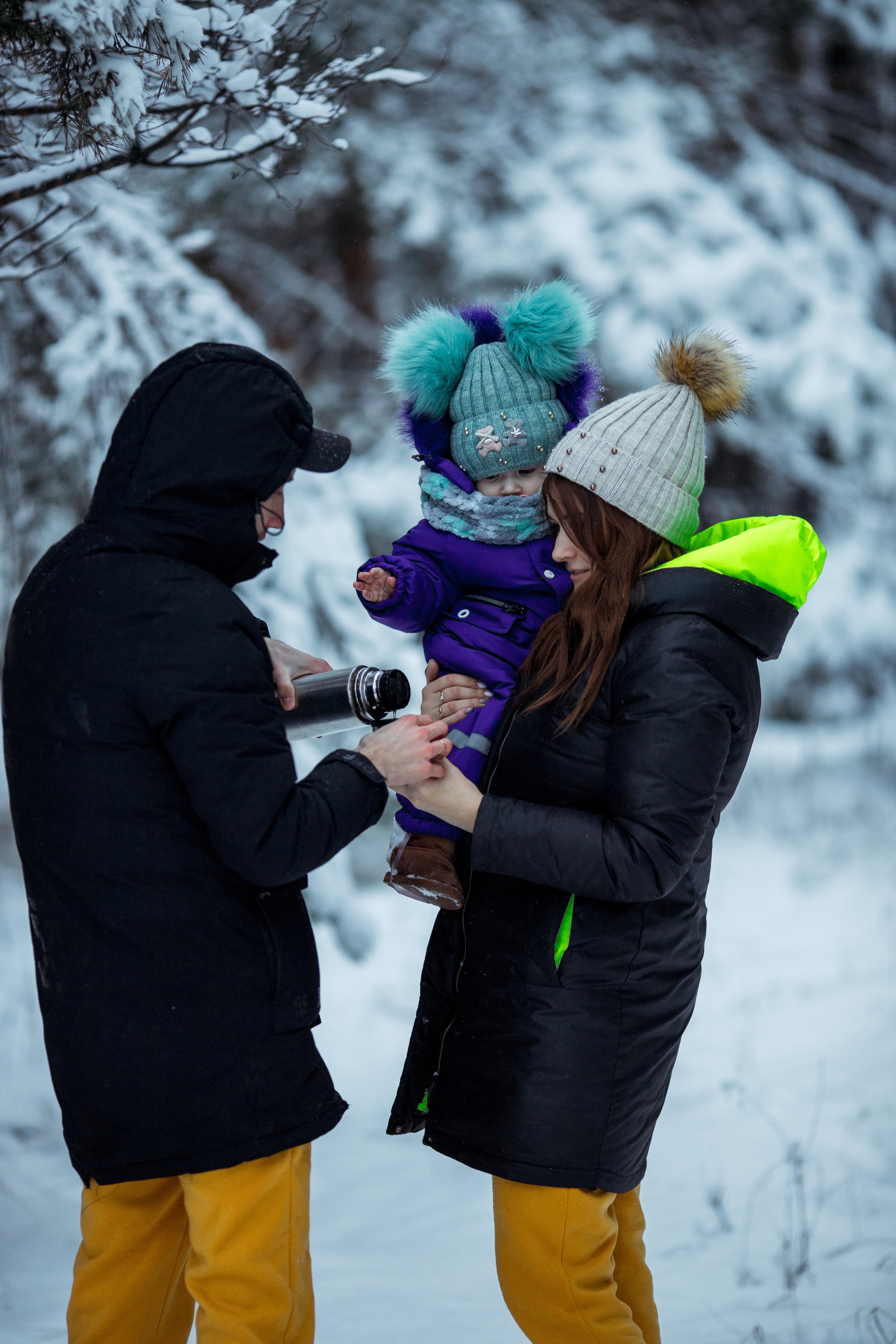 Артем+Алена+Злата. Свадебный и семейный фотограф в Михайловке Полина Крипс
