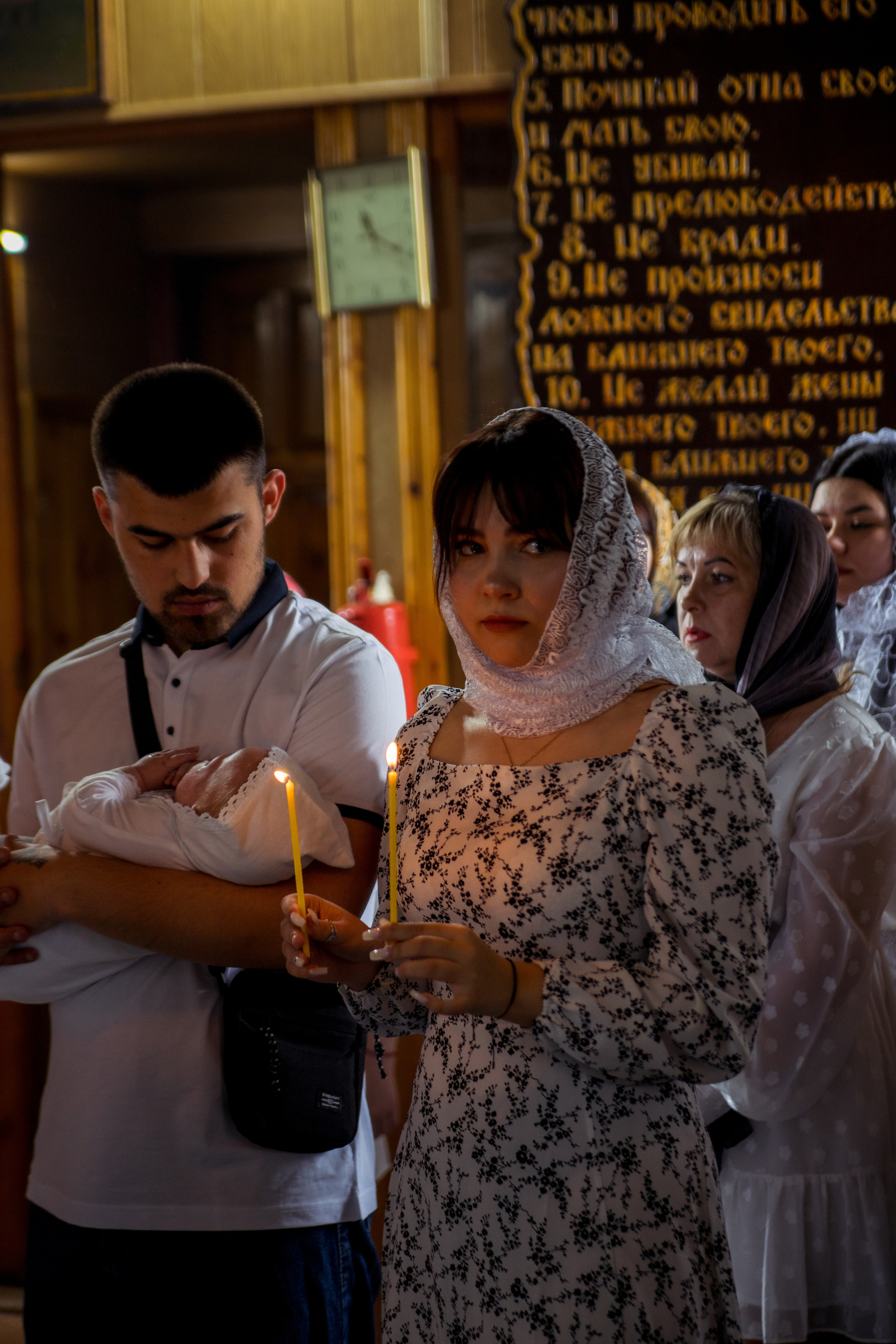 Крещение Матвея. Свадебный и семейный фотограф в Михайловке Полина Крипс