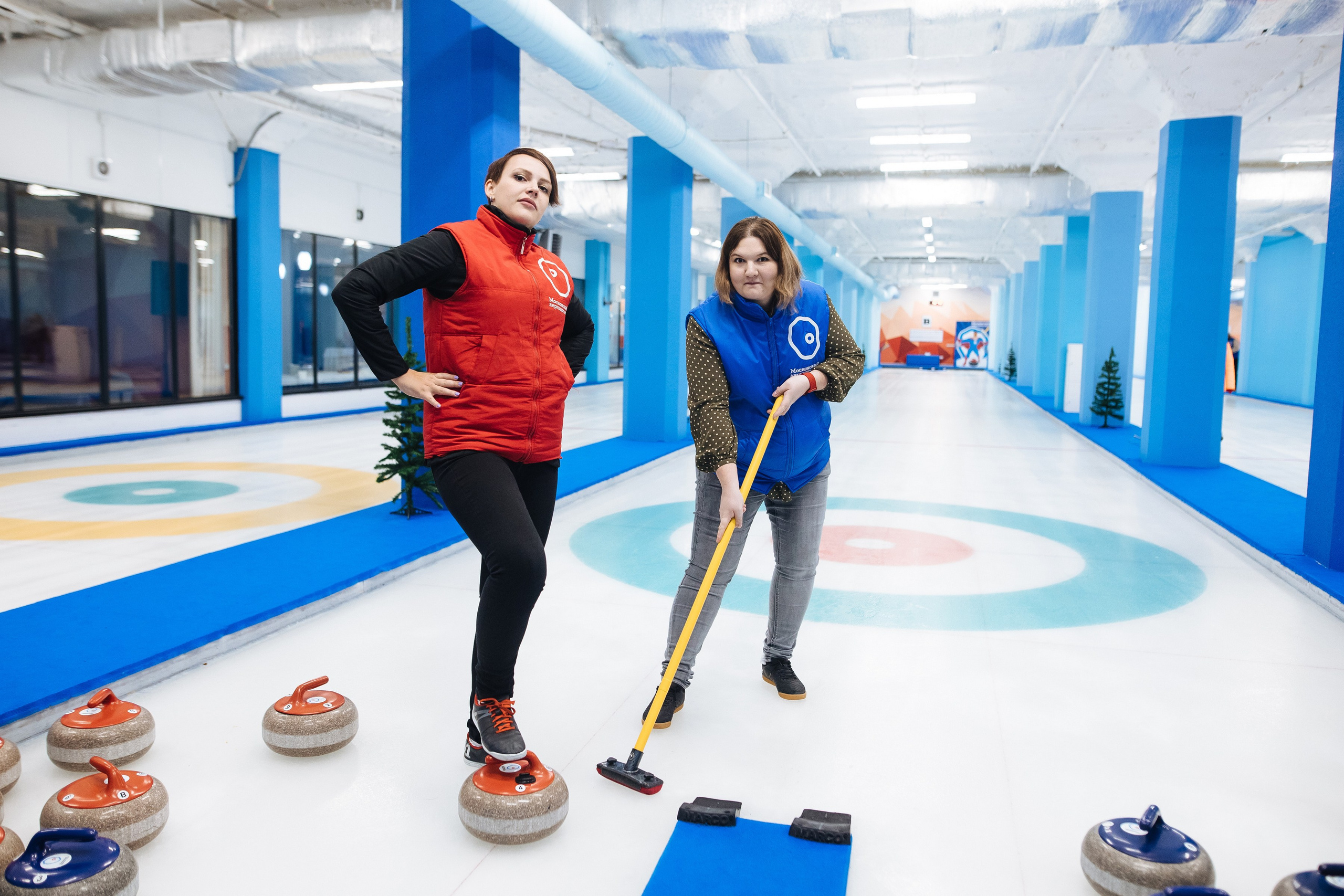 Корпоратив в кёрлинге. Свадебный и семейный фотограф Екатерина Иванова
