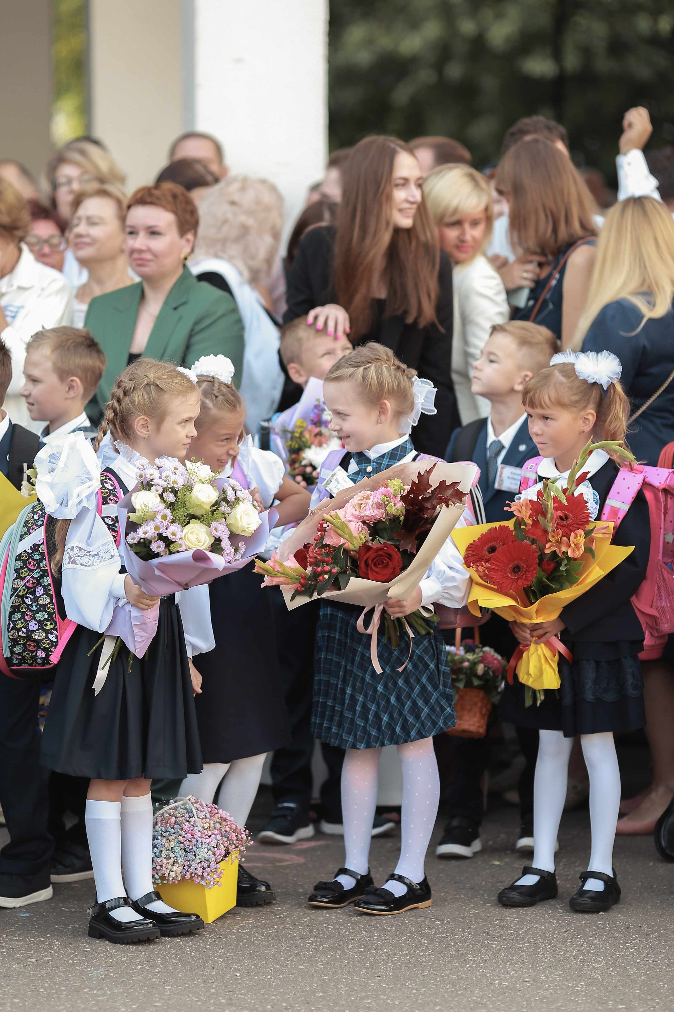 Первое сентября у 1Е класса. Антонина Морозова, профессиональный семейный фотограф видеограф