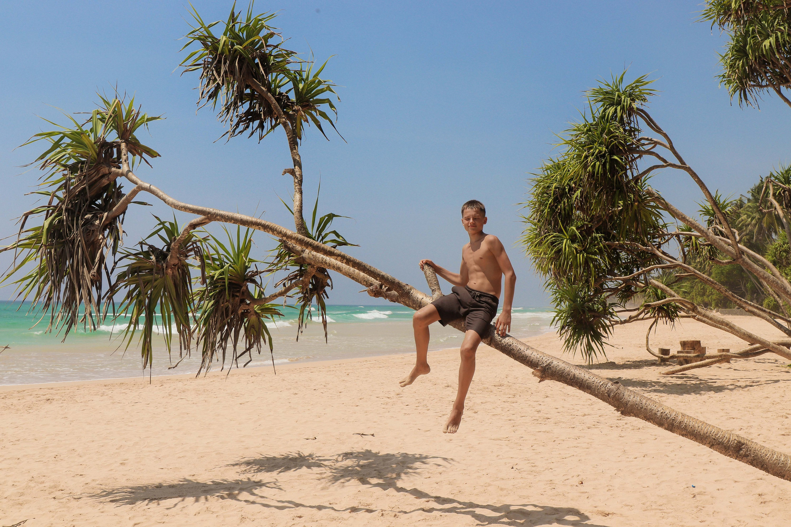 Хабарадува пляж. Фотограф на Шри-Ланке