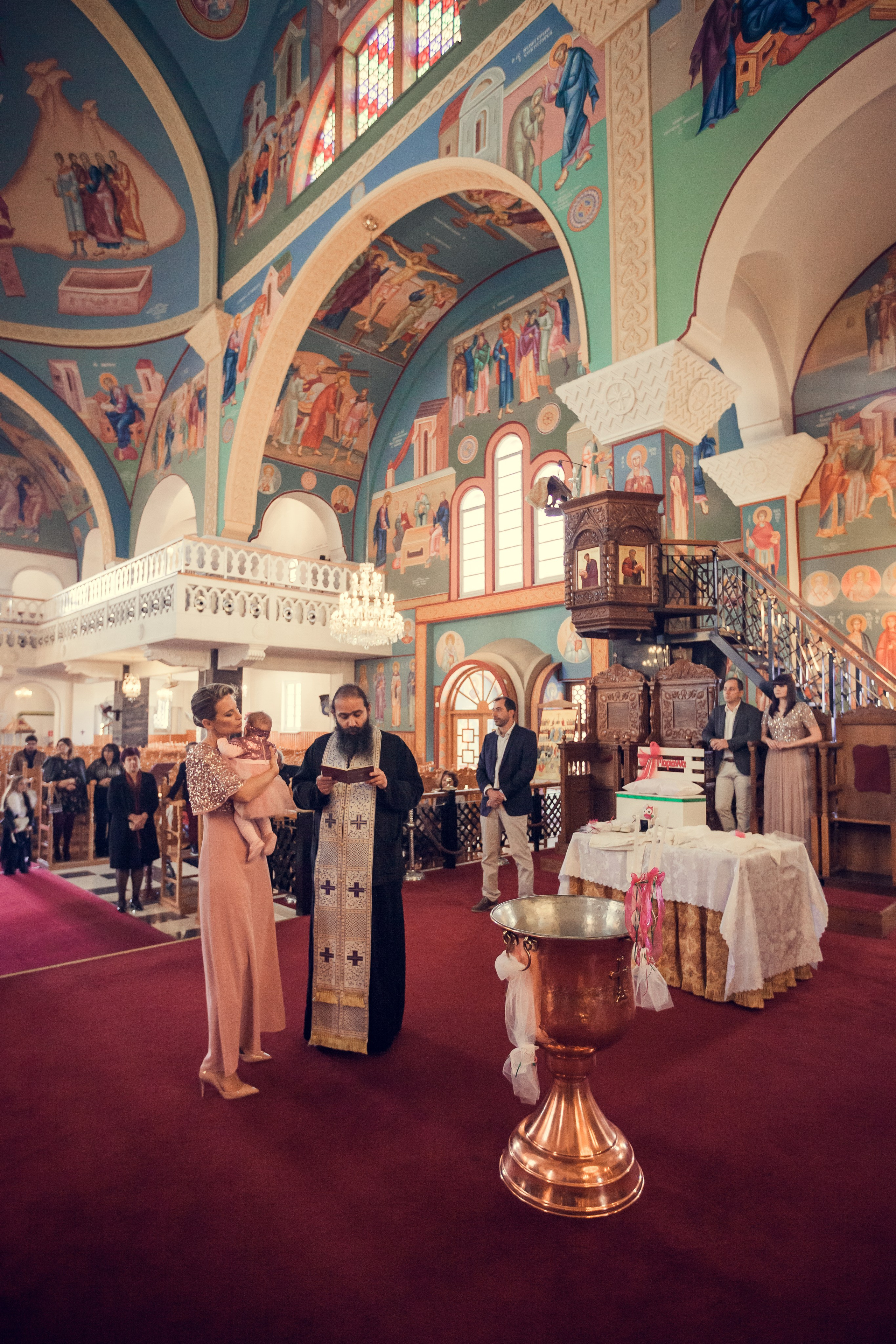 Крещение Марианны на Кипре. Семейный фотограф Николаева Ольга