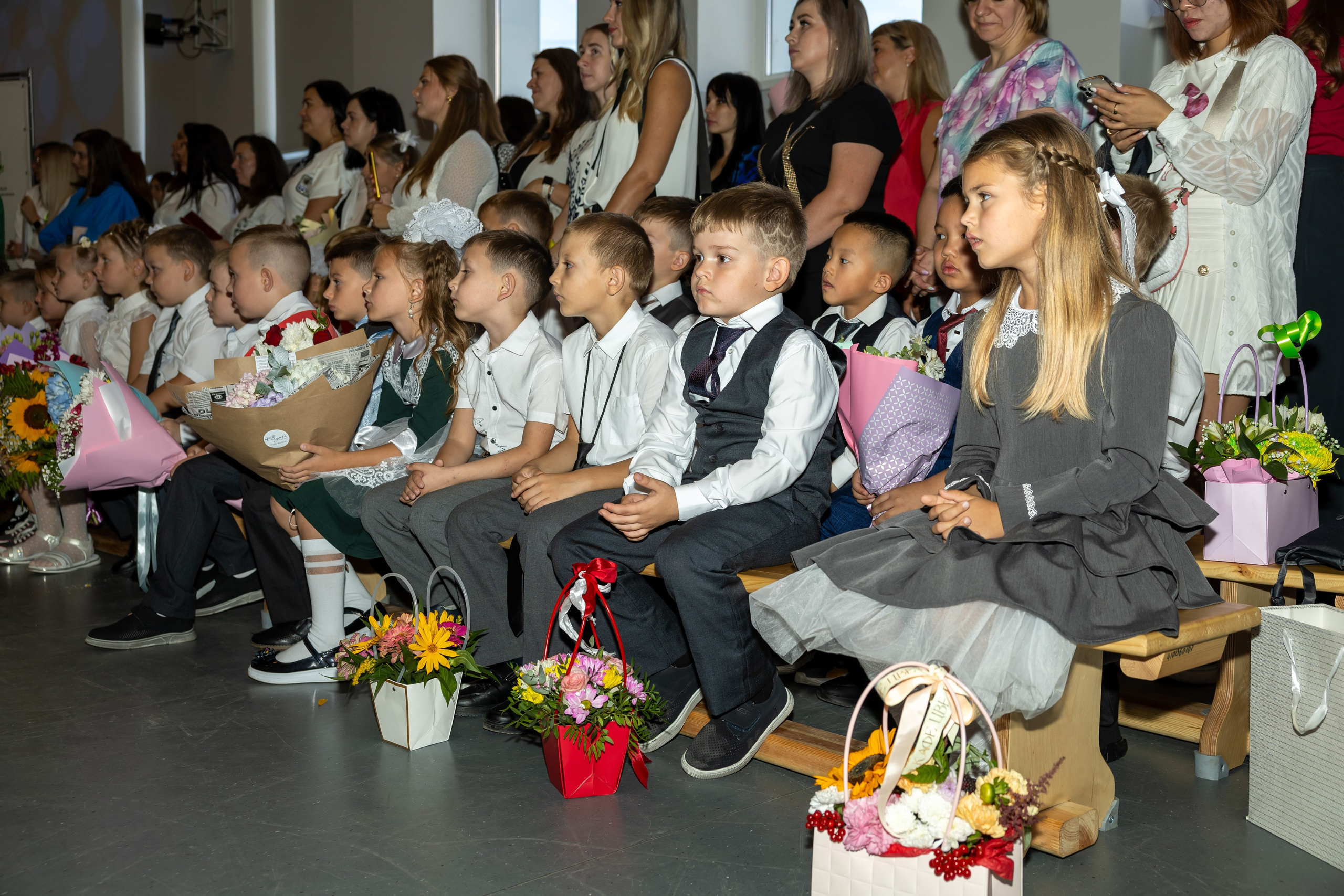 Первый раз в первый класс (репортажная съемка). Фотограф в Серпухове Наталья Руденко