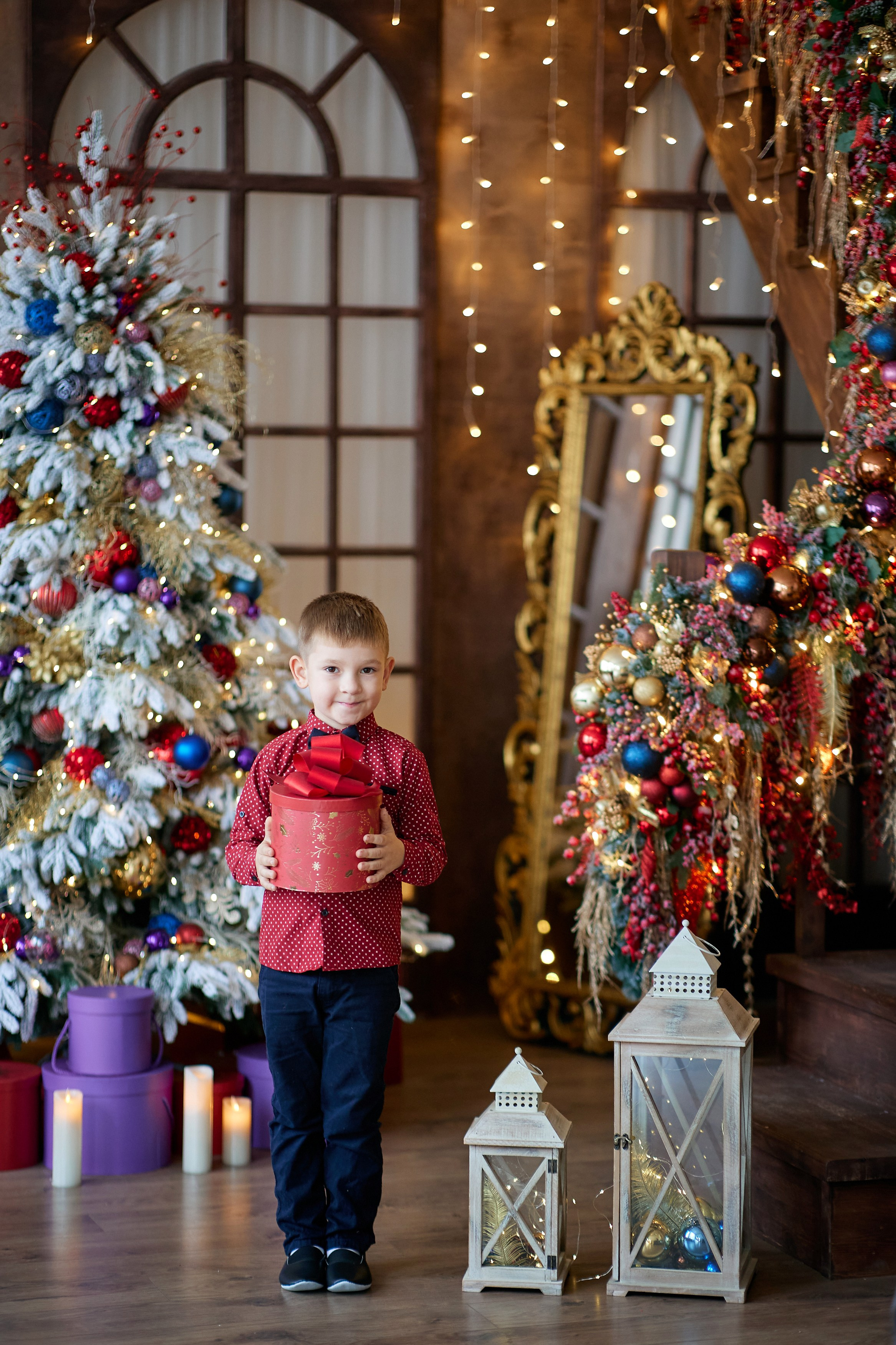 Новогодние съемки 2020-2025. Фотостудия в Калуге Svetstudio