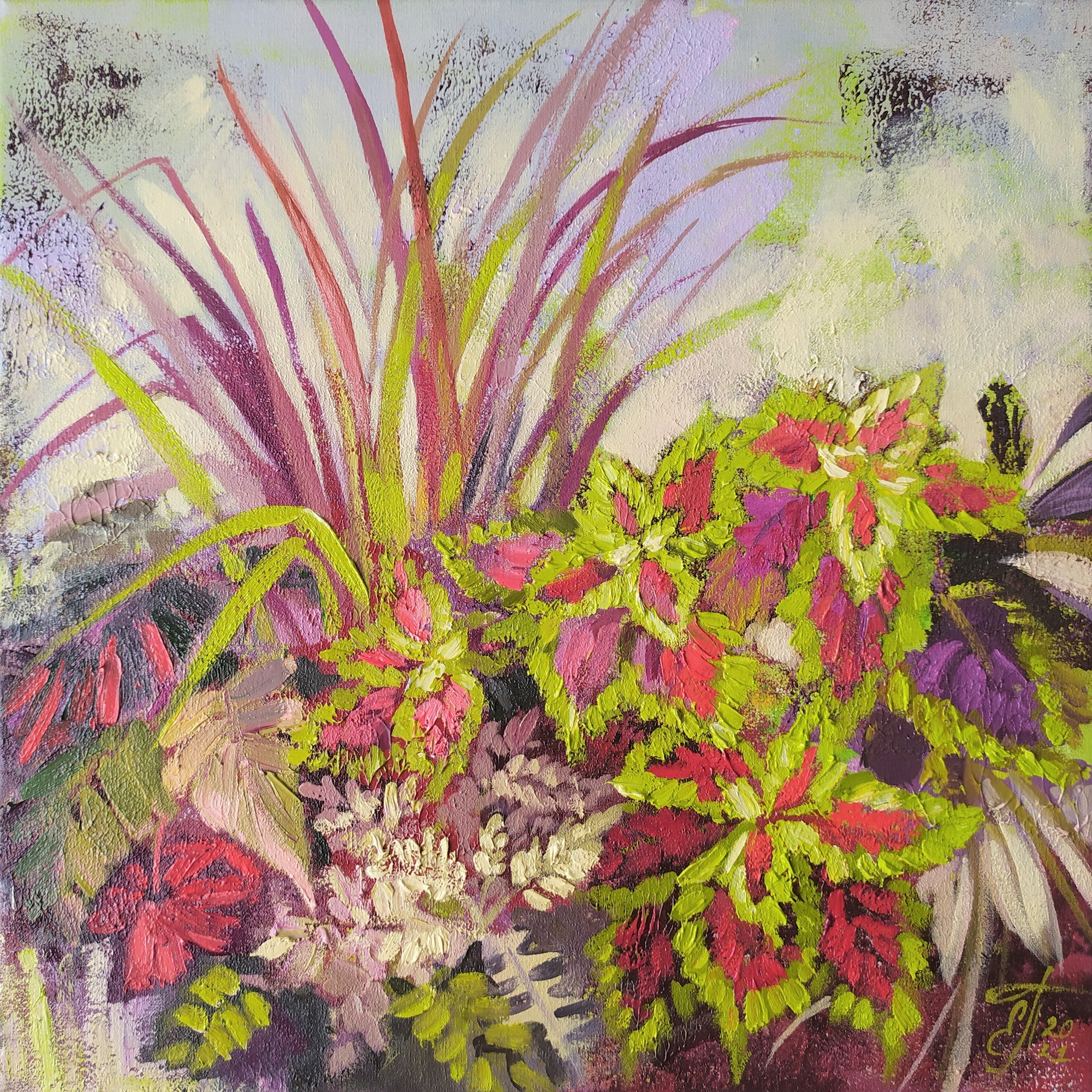 Flora. Artist Ekaterina Prisich