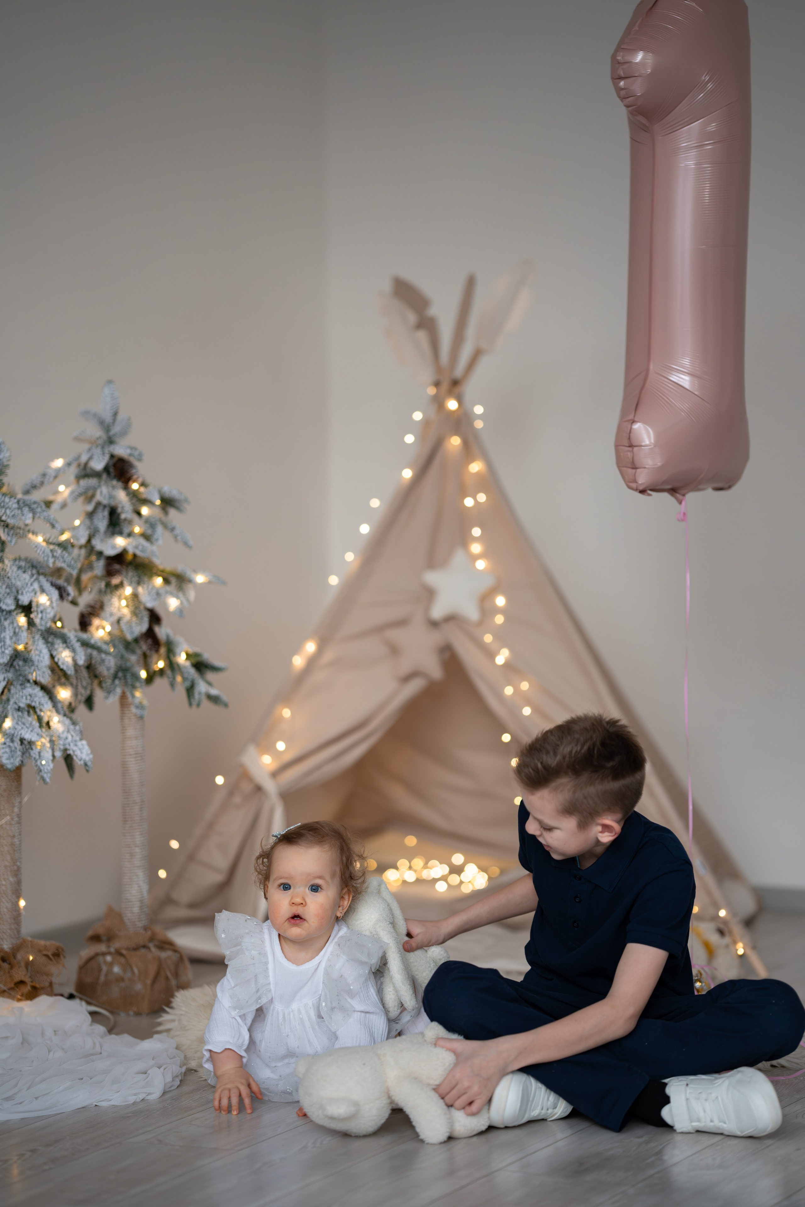 Годик прекрасной малышки Марики. Семейный и портретный фотограф в Санкт-Петербурге Татьяна Гримоть